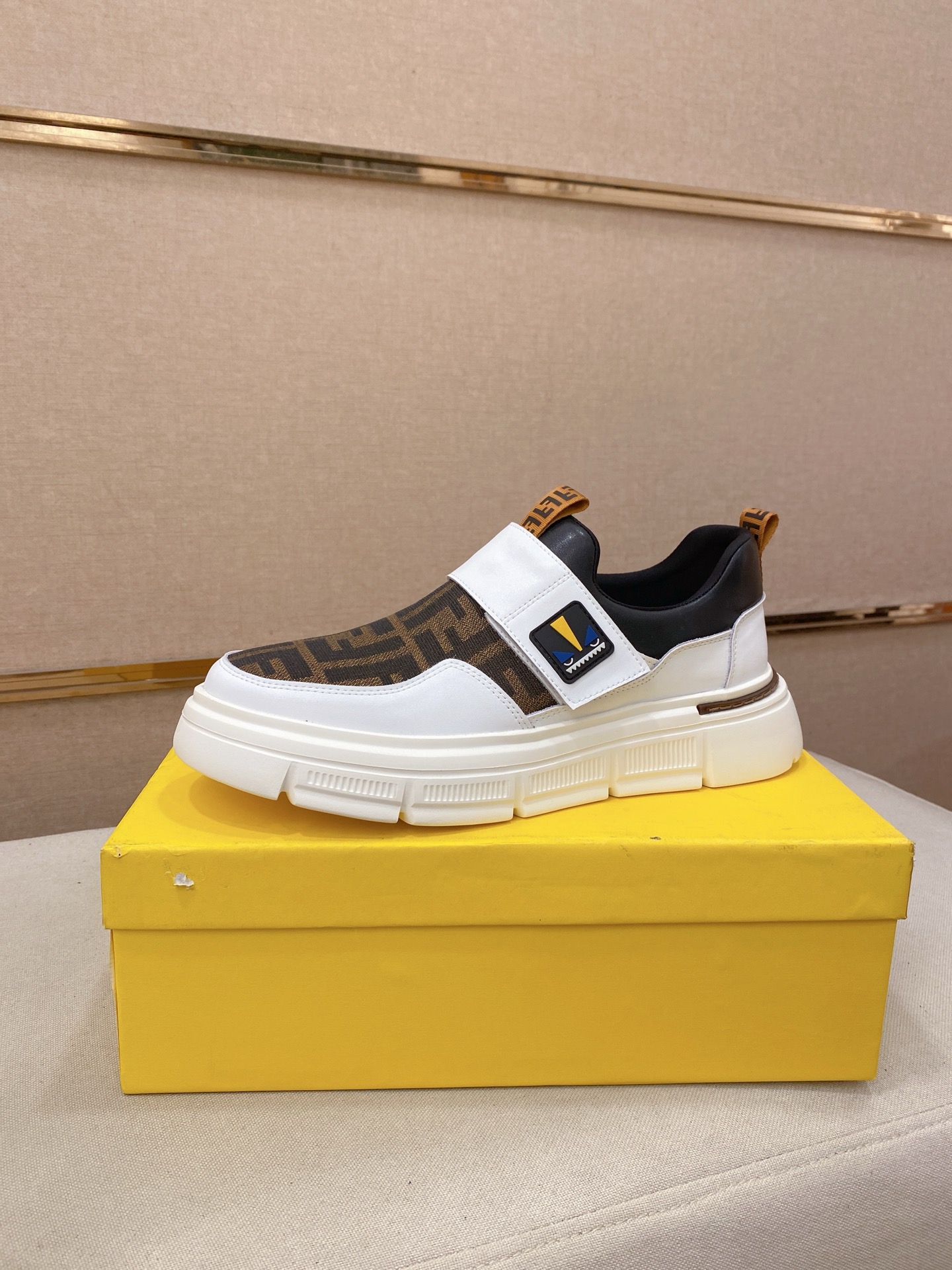 Fendi Style Leather Men's Shoes Lookbook Reference image 1