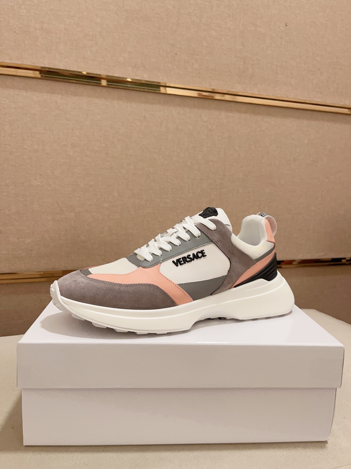 Versace Style Leather Men's Shoes Lookbook Reference image 1