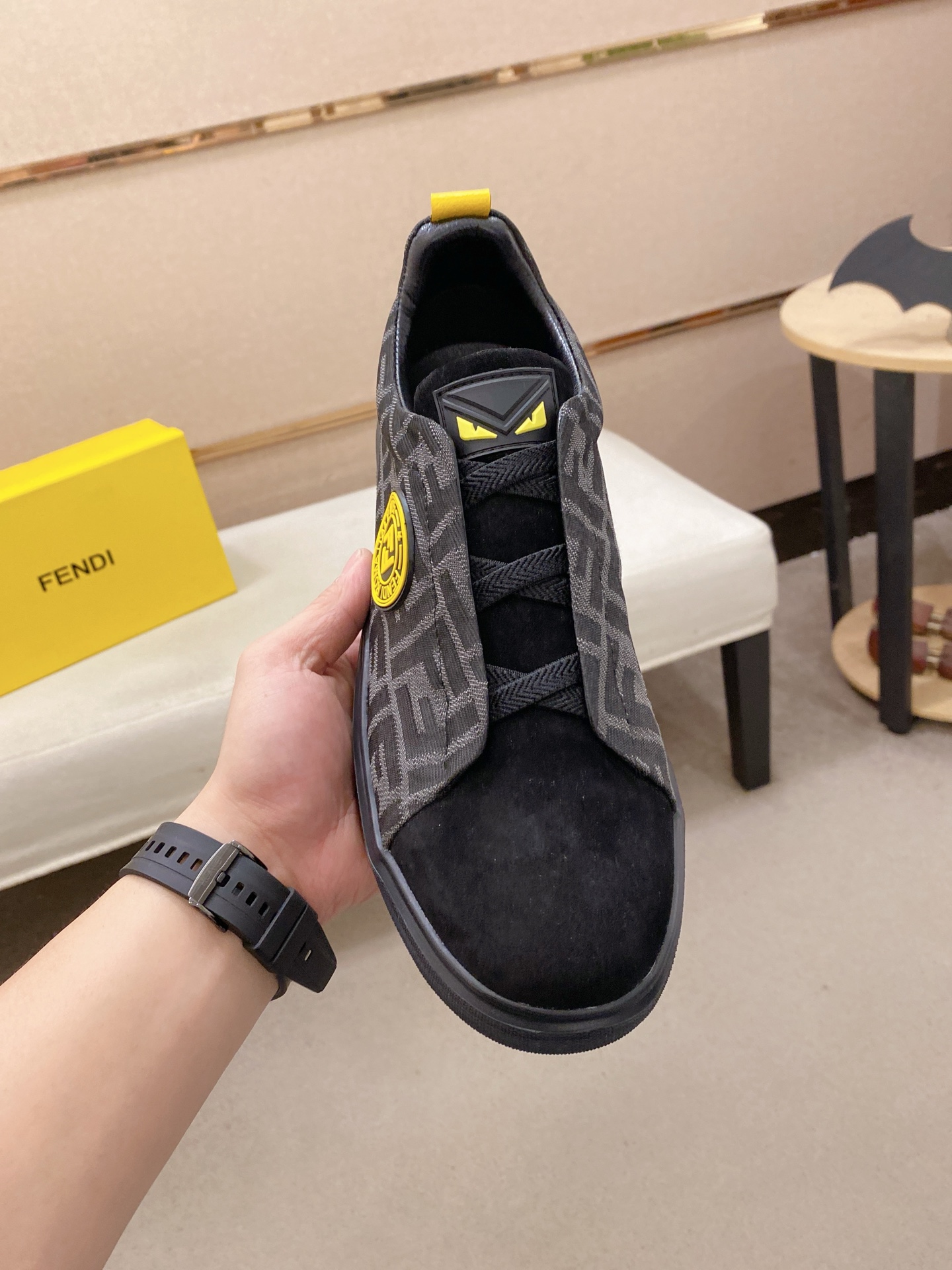 Fendi Style Leather Men's Shoes Lookbook Reference image 2
