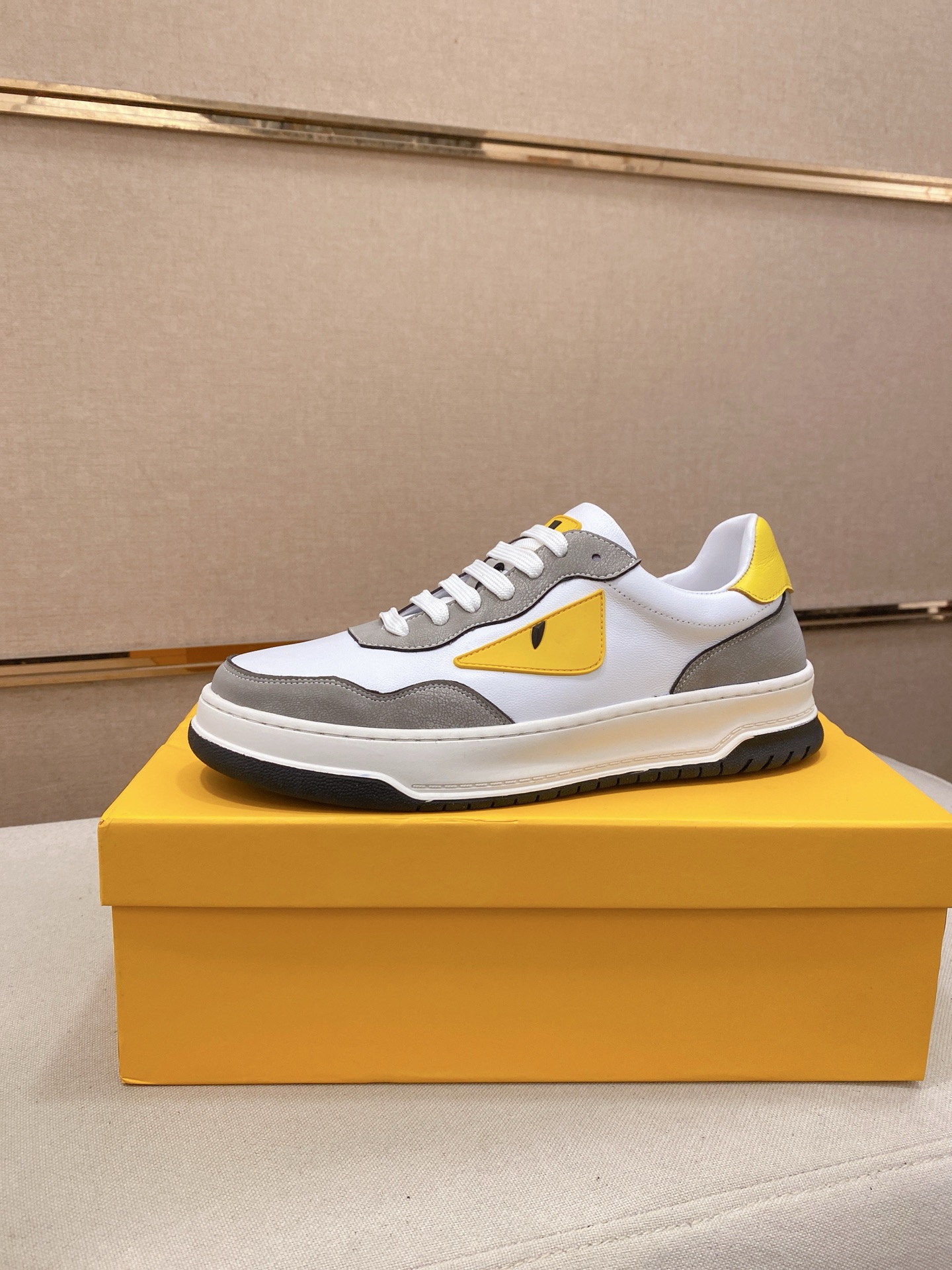 Fendi Style Leather Men's Shoes Lookbook Reference image 1