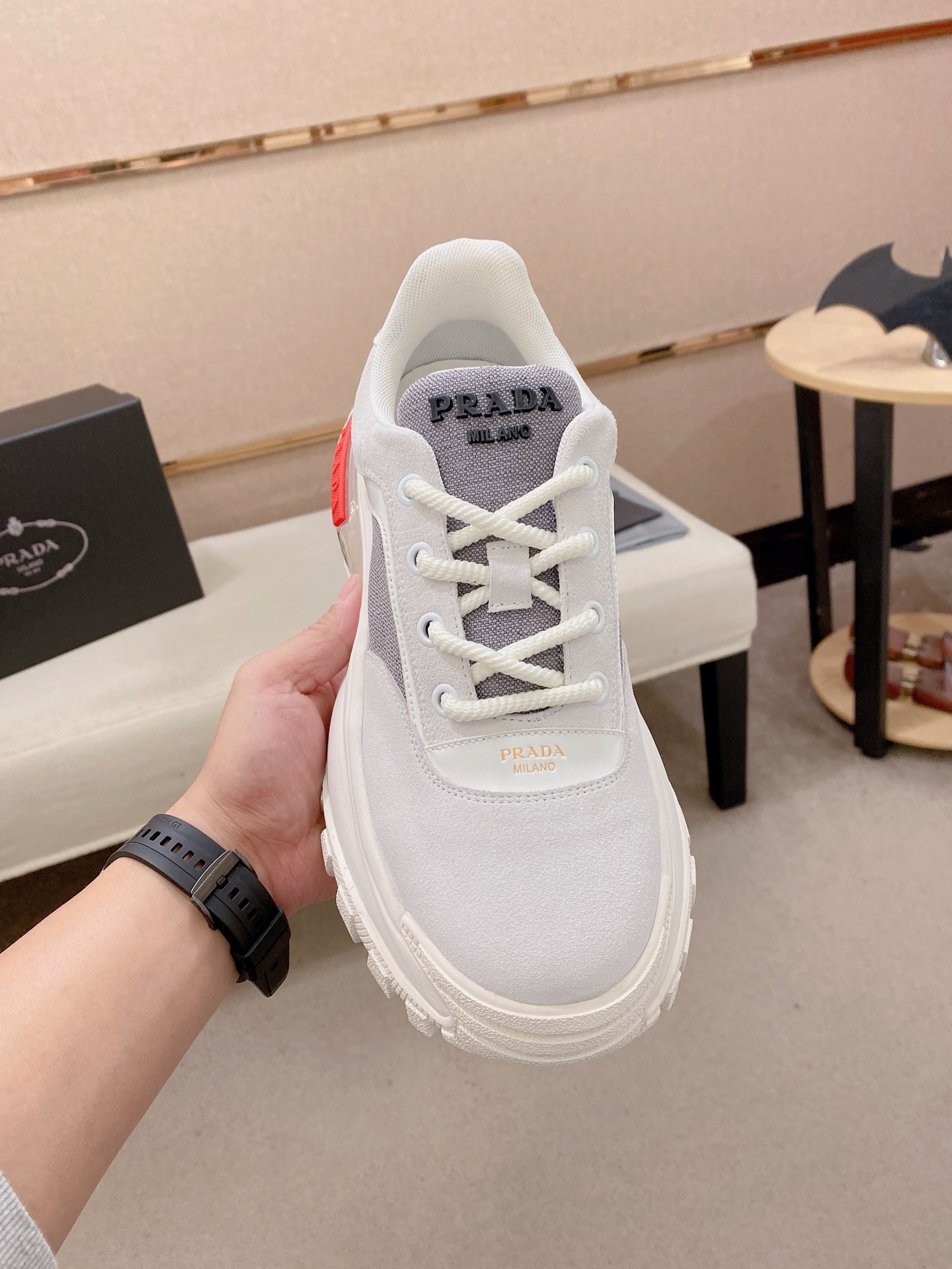 Prada Style Leather Men's Shoes Lookbook Reference image 2