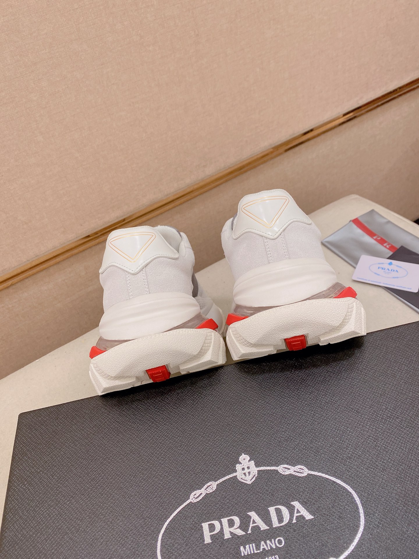 Prada Style Leather Men's Shoes Men's Shoes Men's Shoes detail image 8 from source 767206