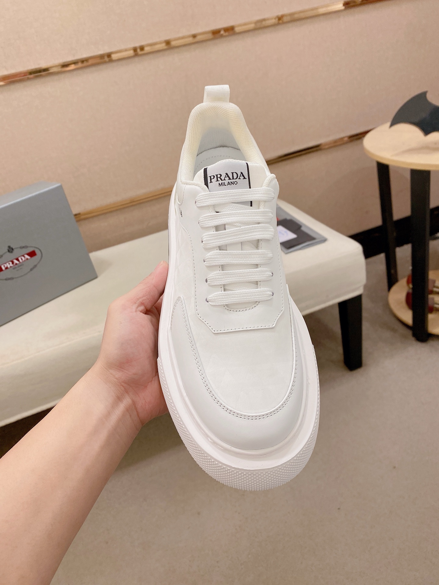 Prada Style Leather Men's Shoes Lookbook Reference image 2