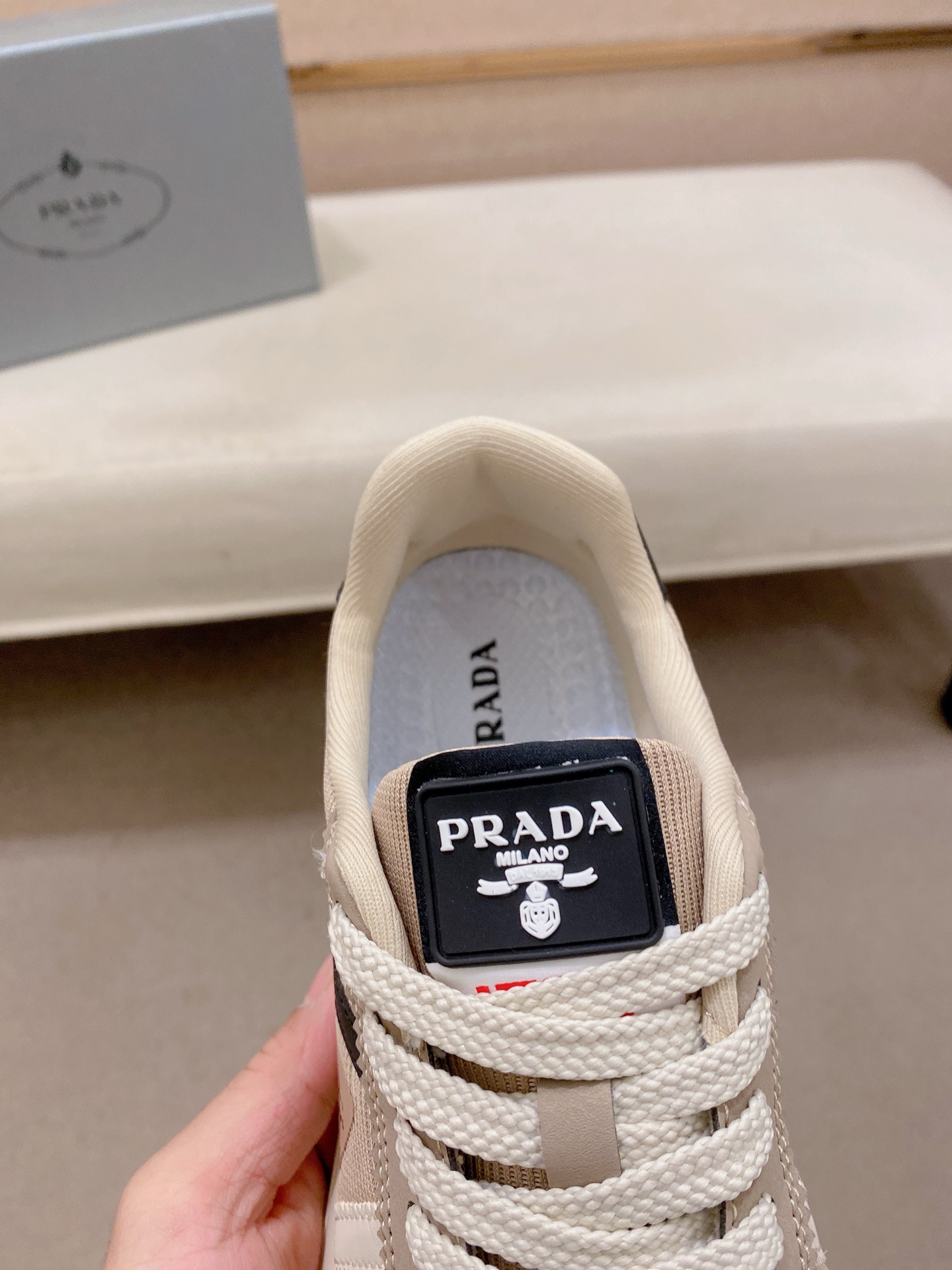 Prada Style Leather Men's Shoes Men's Shoes Men's Shoes detail image 6 from source 767212