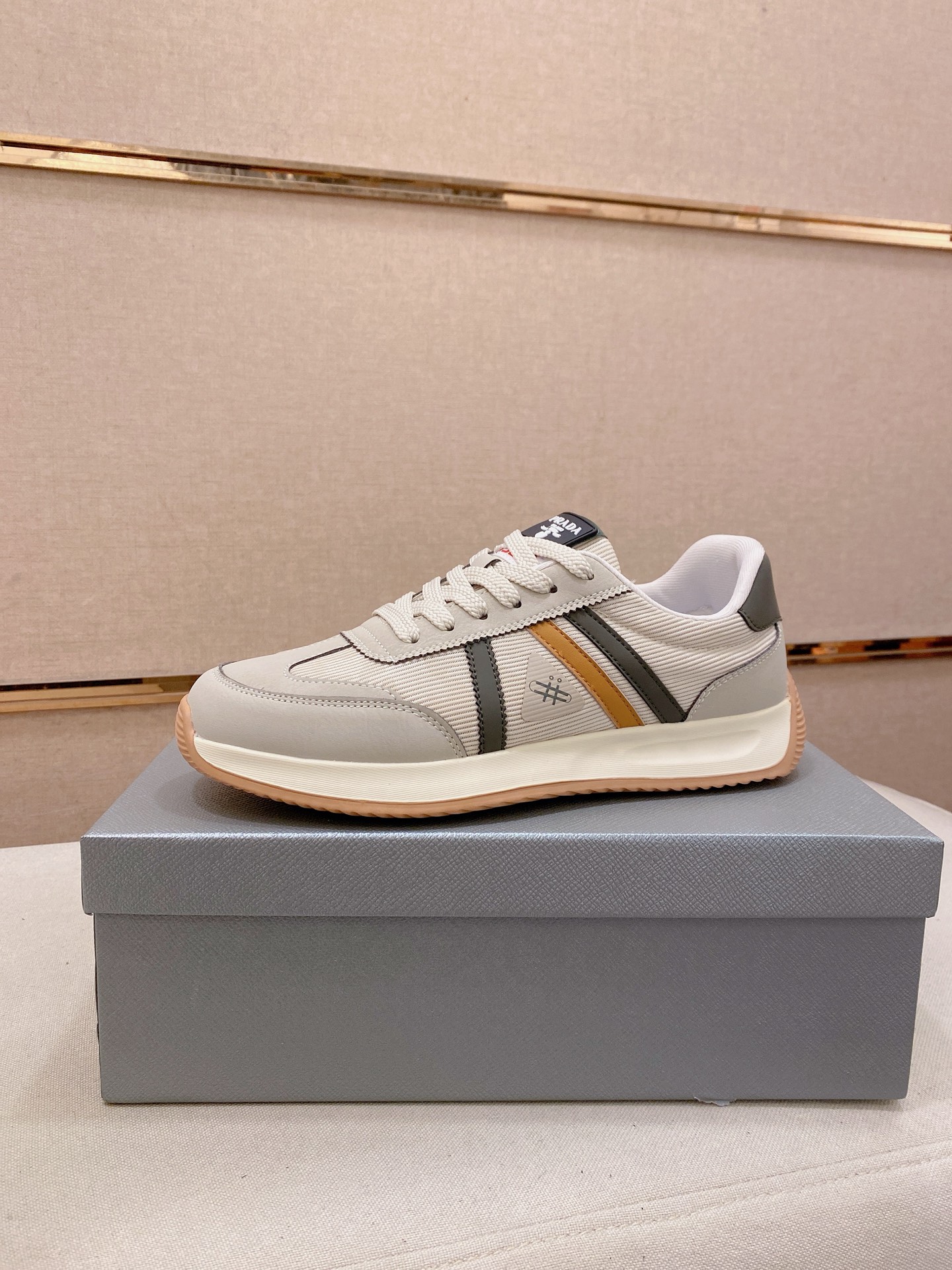 Prada Style Leather Men's Shoes Lookbook Reference image 1