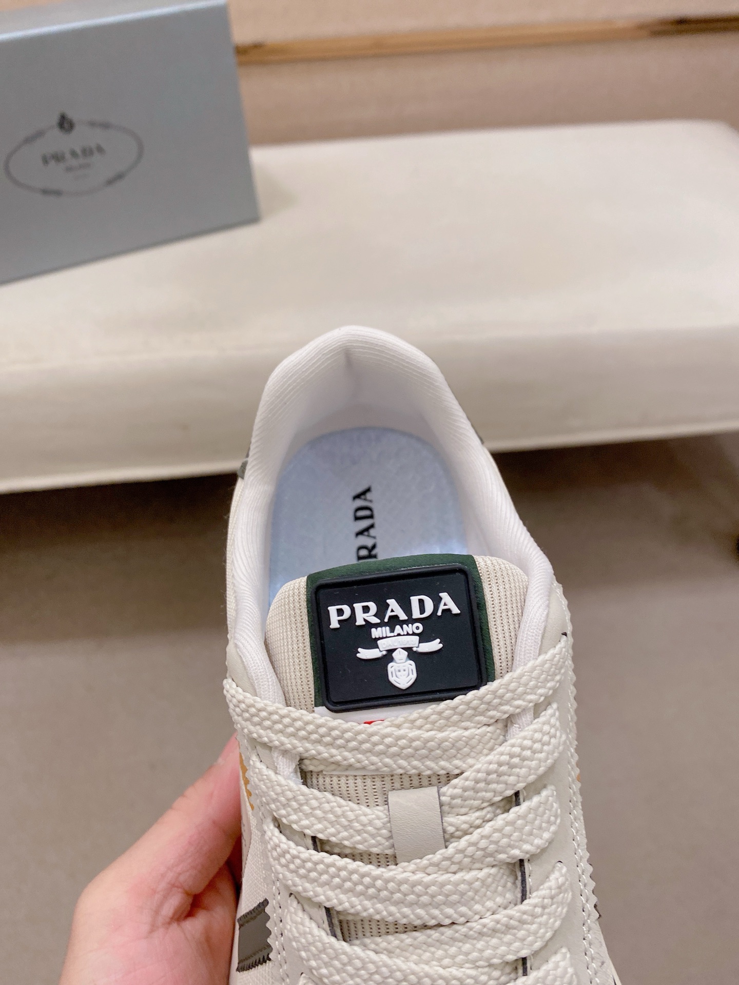 Prada Style Leather Men's Shoes Men's Shoes Men's Shoes detail image 6 from source 767213