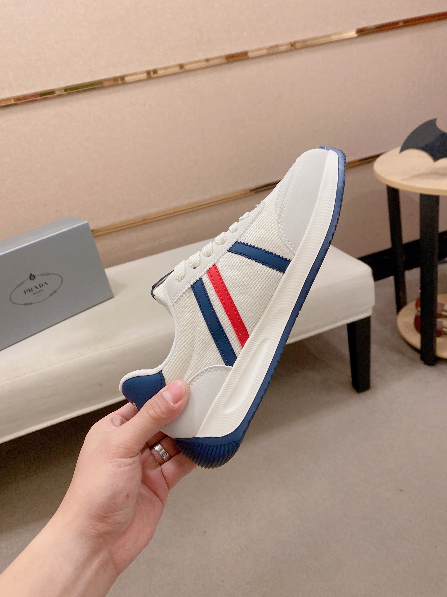 Prada Style Leather Men's Shoes Men's Shoes Men's Shoes detail image 5 from source 767214