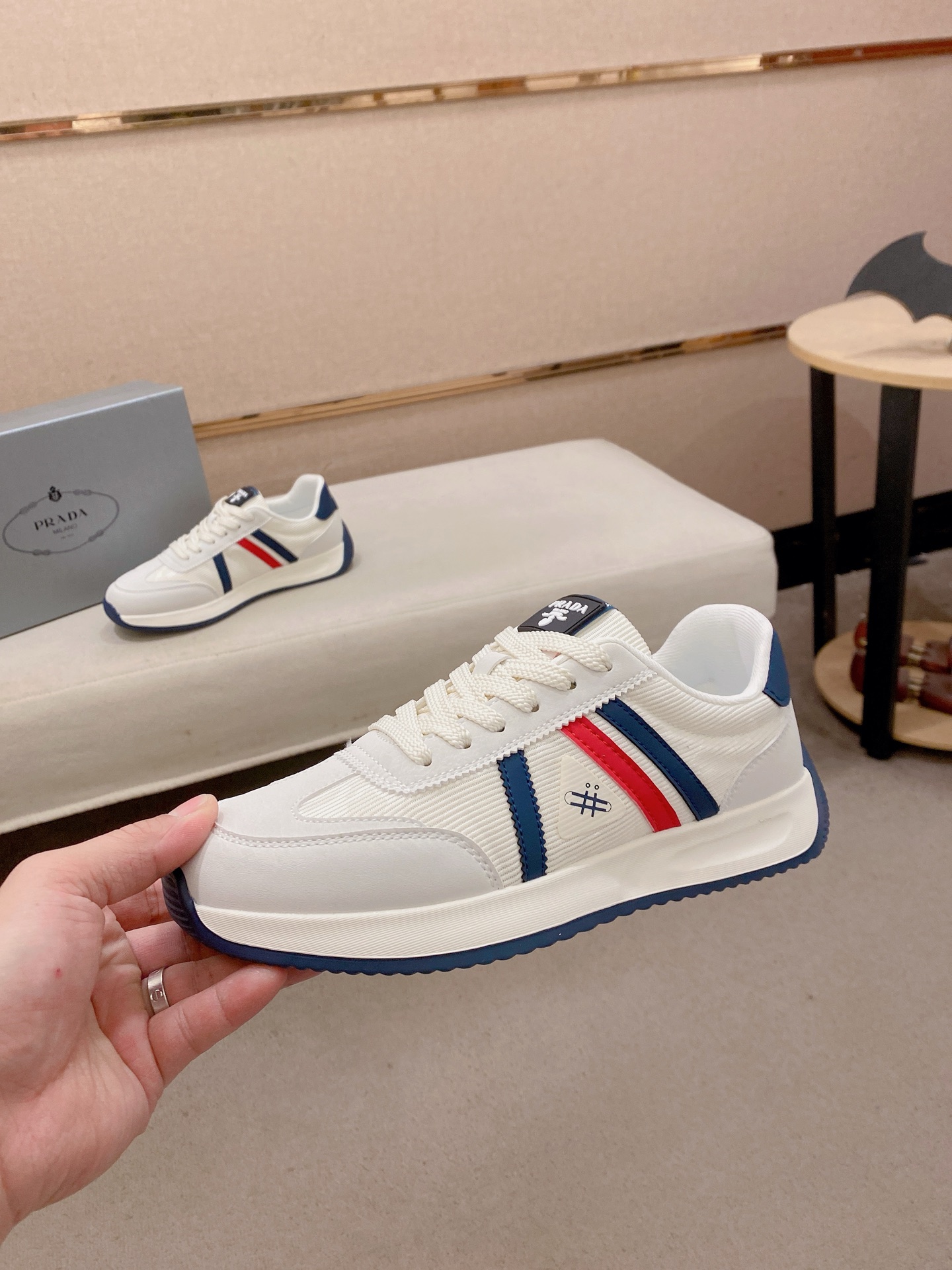 Prada Style Leather Men's Shoes Men's Shoes Men's Shoes detail image 3 from source 767214