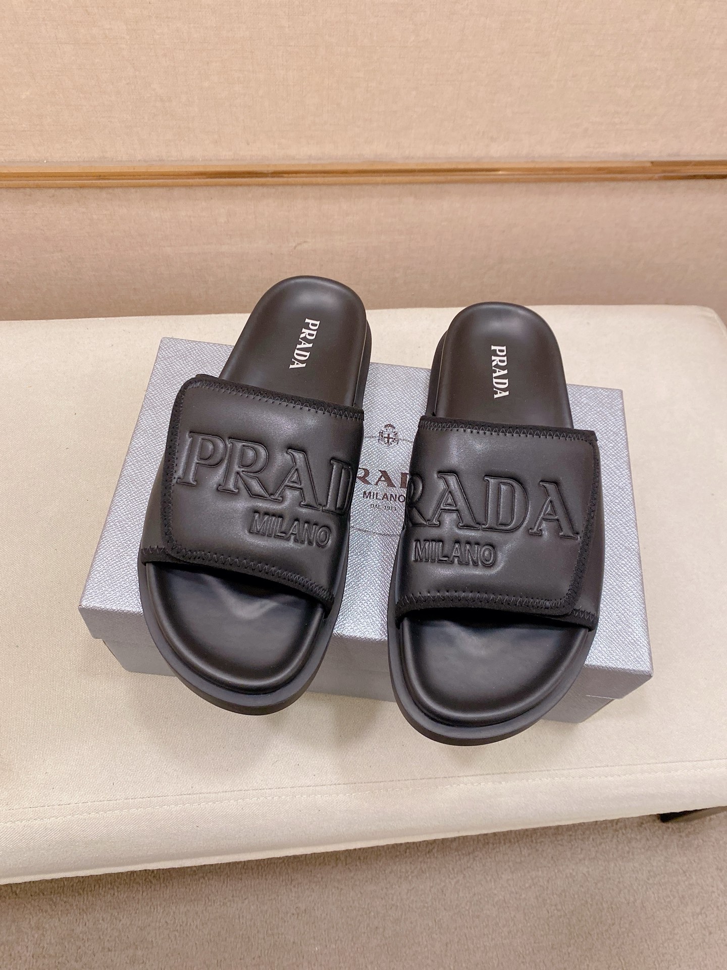 Prada Style Leather Men's Shoes Men's Shoes Men's Shoes detail image 7 from source 767215