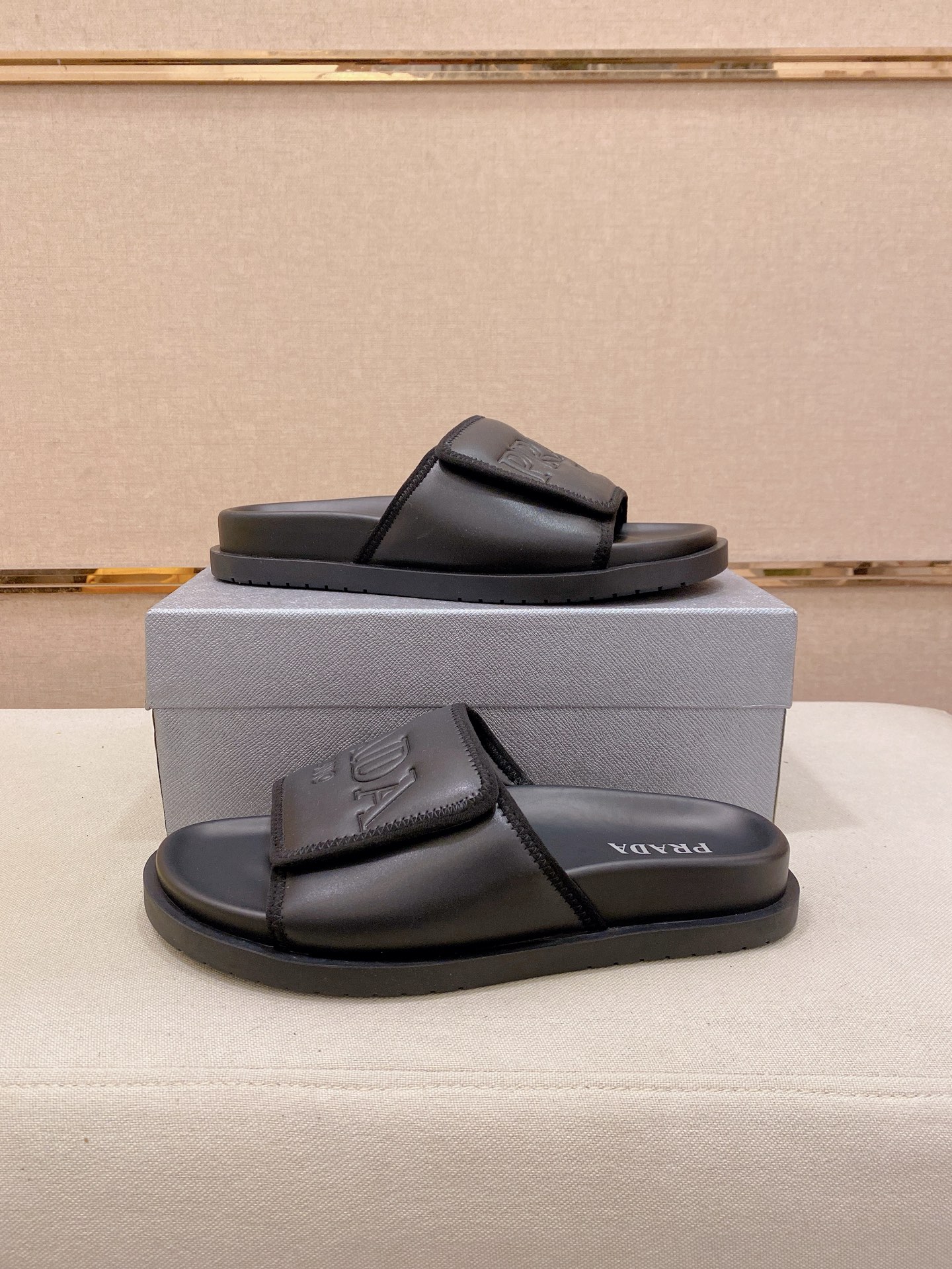 Prada Style Leather Men's Shoes Men's Shoes Men's Shoes detail image 8 from source 767215