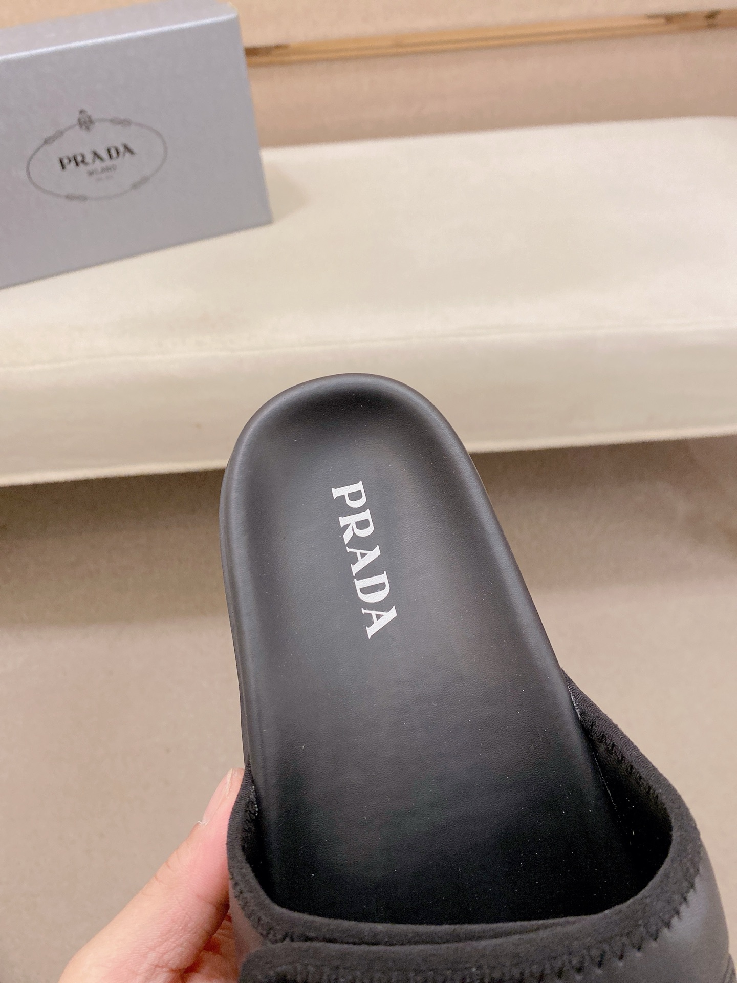 Prada Style Leather Men's Shoes Men's Shoes Men's Shoes detail image 6 from source 767215