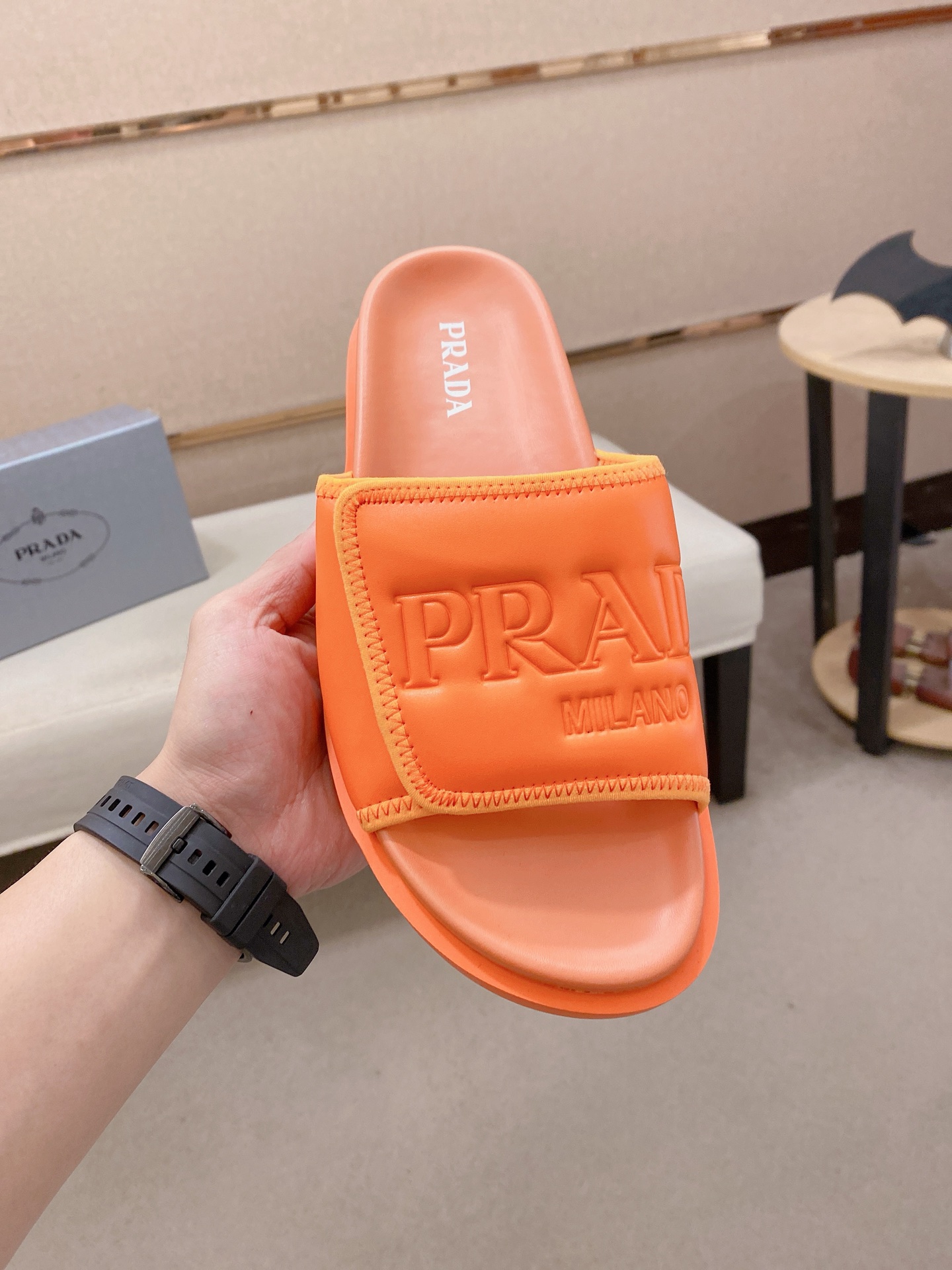 Prada Style Leather Men's Shoes Lookbook Reference image 2