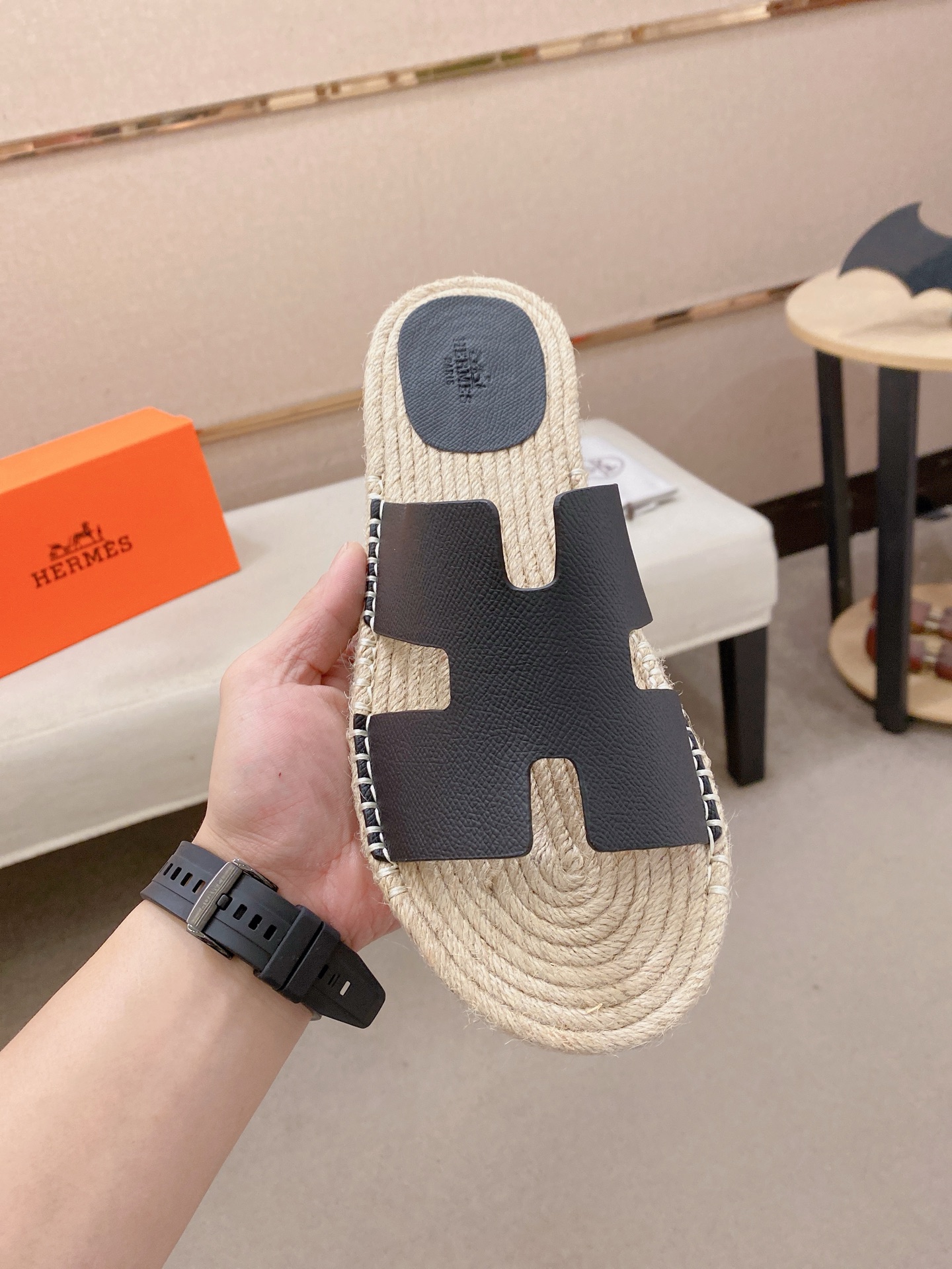 Hermes Style Leather Men's Shoes Lookbook Reference image 2