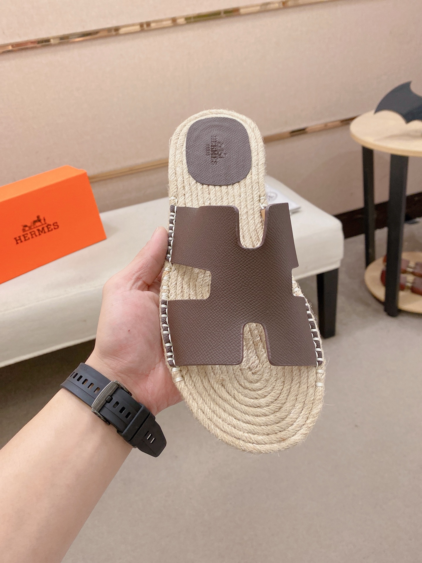 Hermes Style Leather Men's Shoes Lookbook Reference image 2