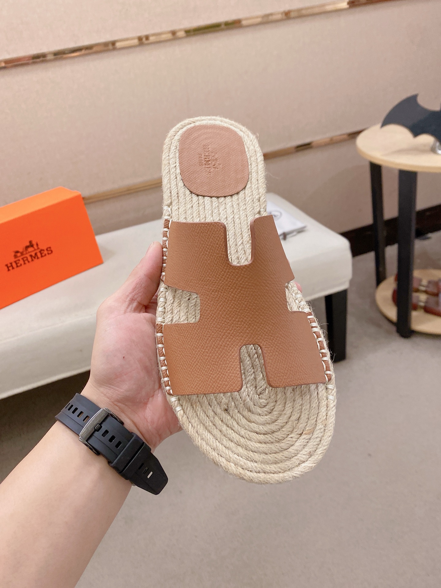 Hermes Style Leather Men's Shoes Lookbook Reference image 2