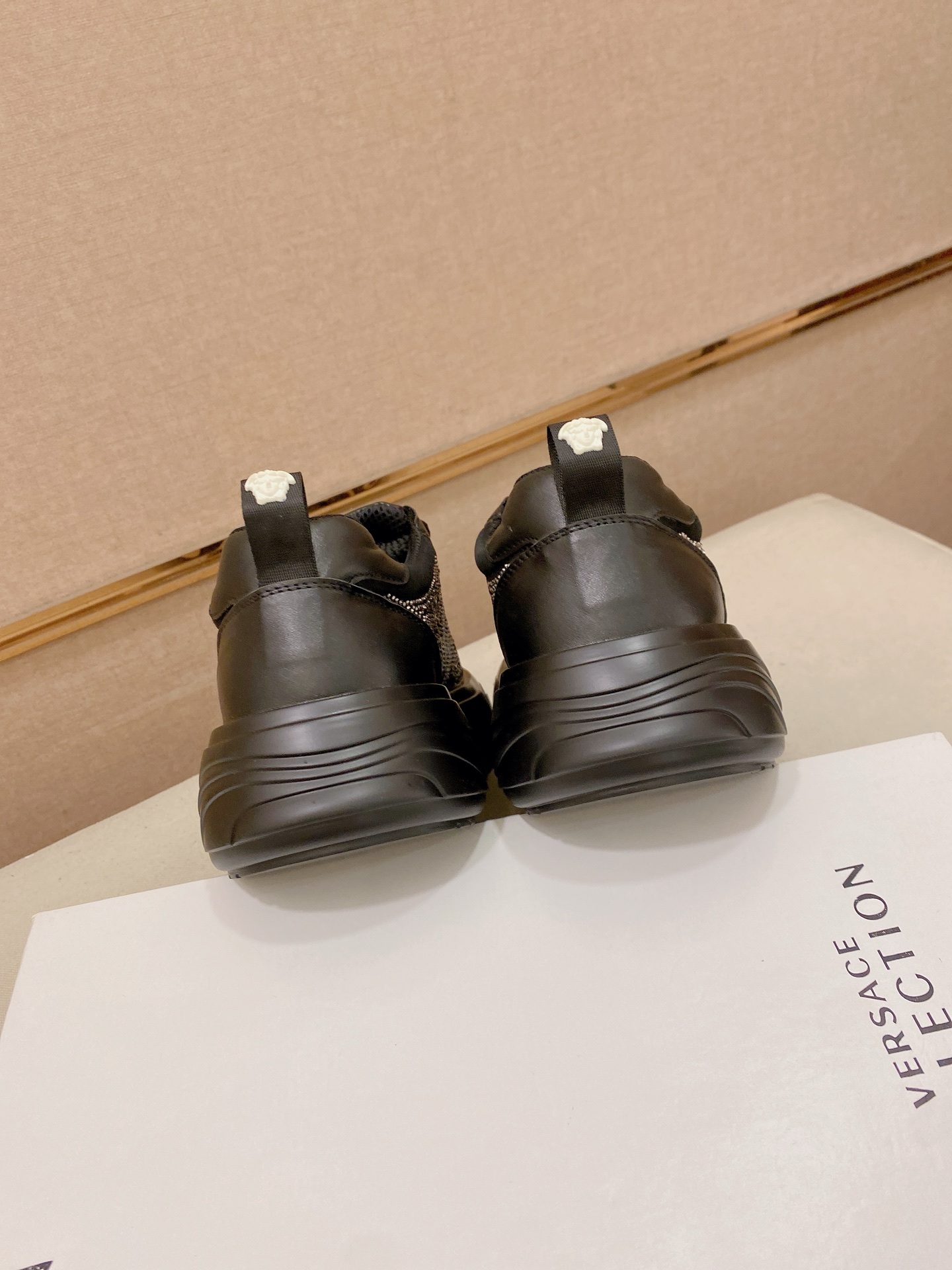 Versace Style Leather Men's Shoes style reference detail image 8 from source 767157