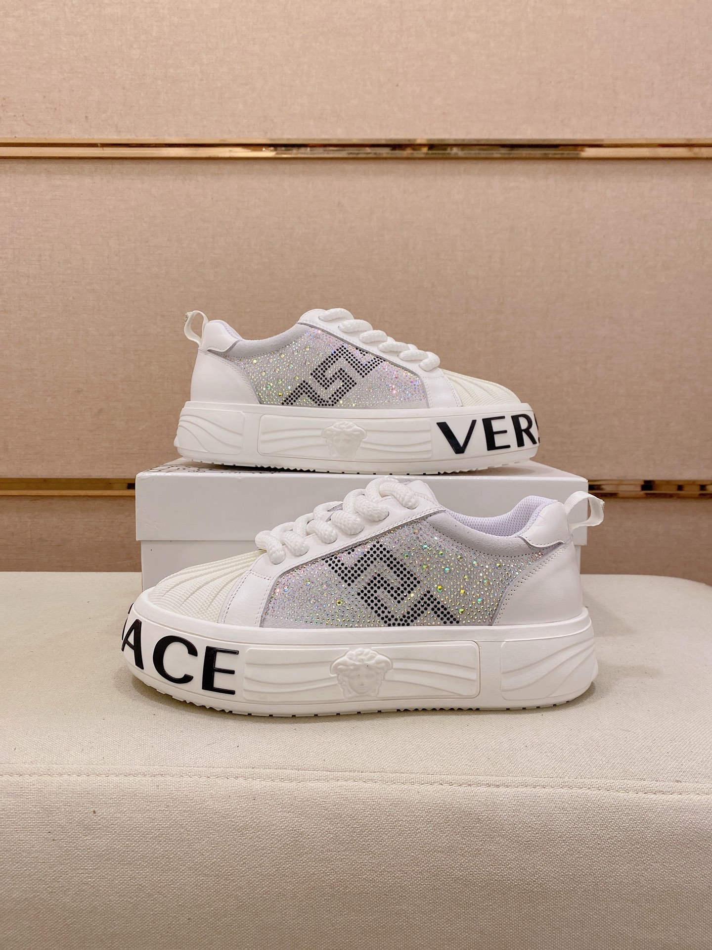 Versace Style Leather Men's Shoes style reference detail image 7 from source 767160
