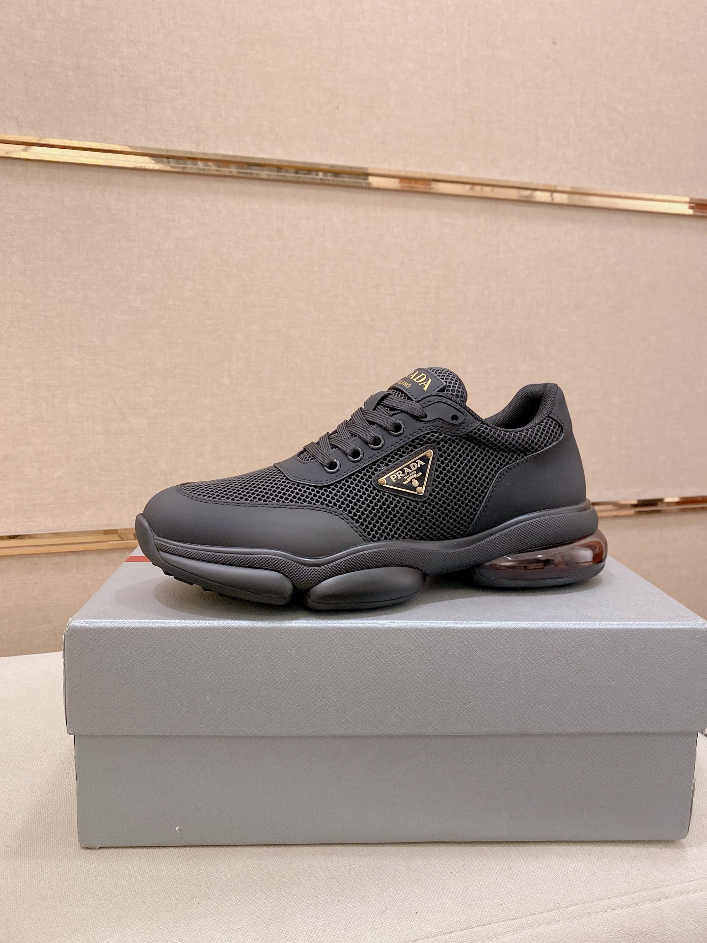 Prada Style Leather Men's Shoes Lookbook Reference image 1