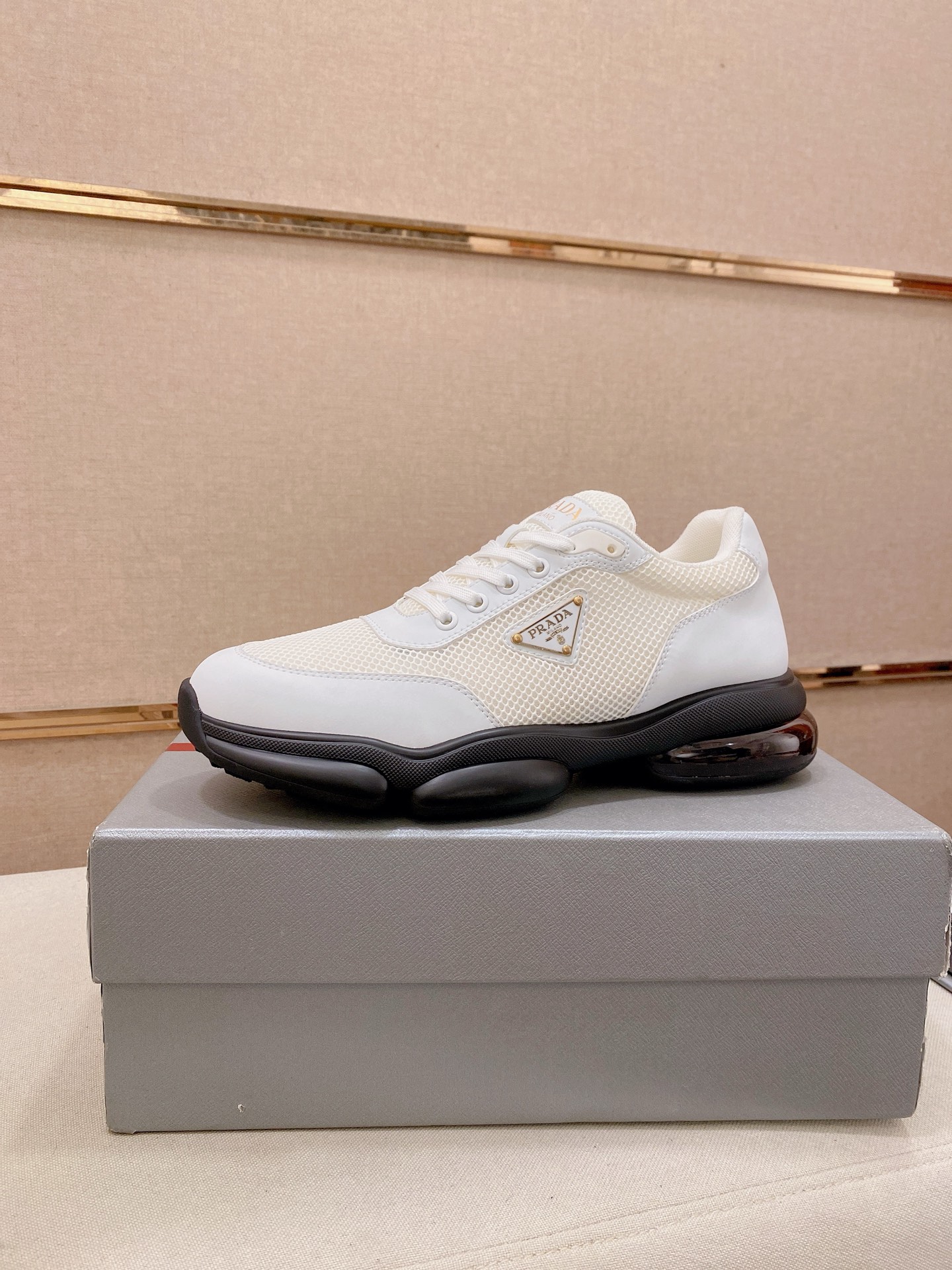Prada Style Leather Men's Shoes Lookbook Reference image 1