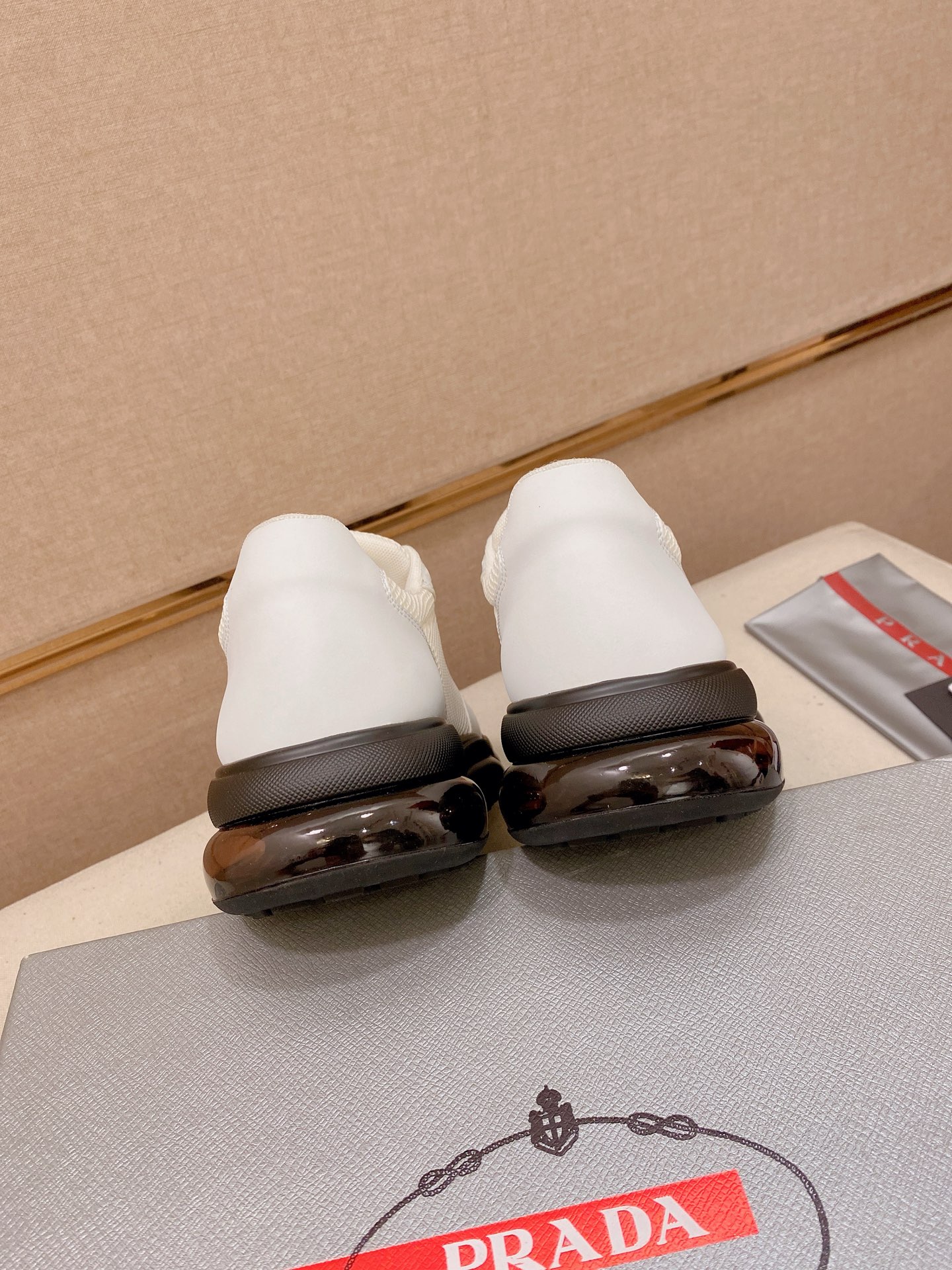 Prada Style Leather Men's Shoes style reference detail image 8 from source 767240