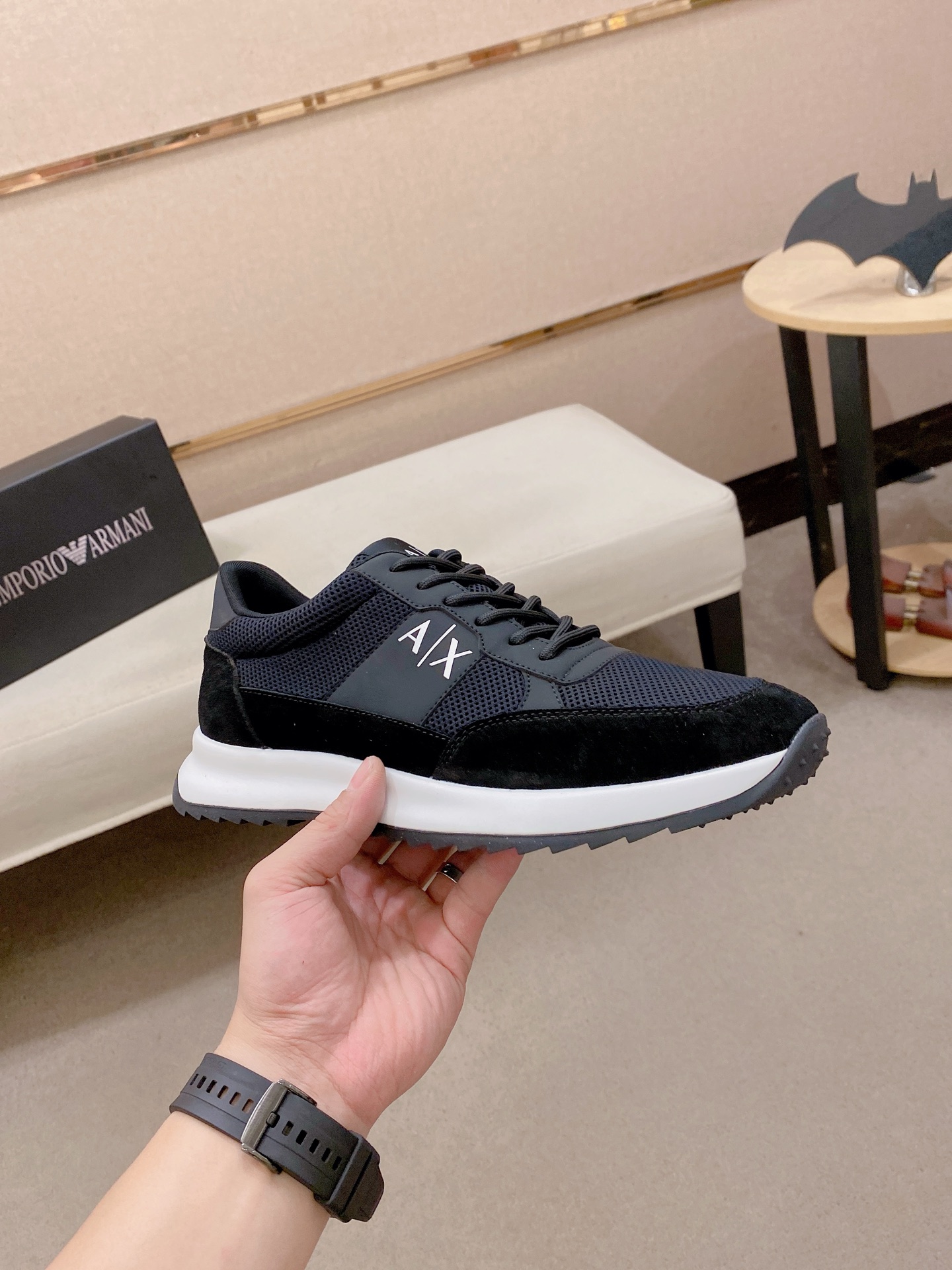 Armani Style Leather Men's Shoes Men's Shoes Men's Shoes detail image 4 from source 783490