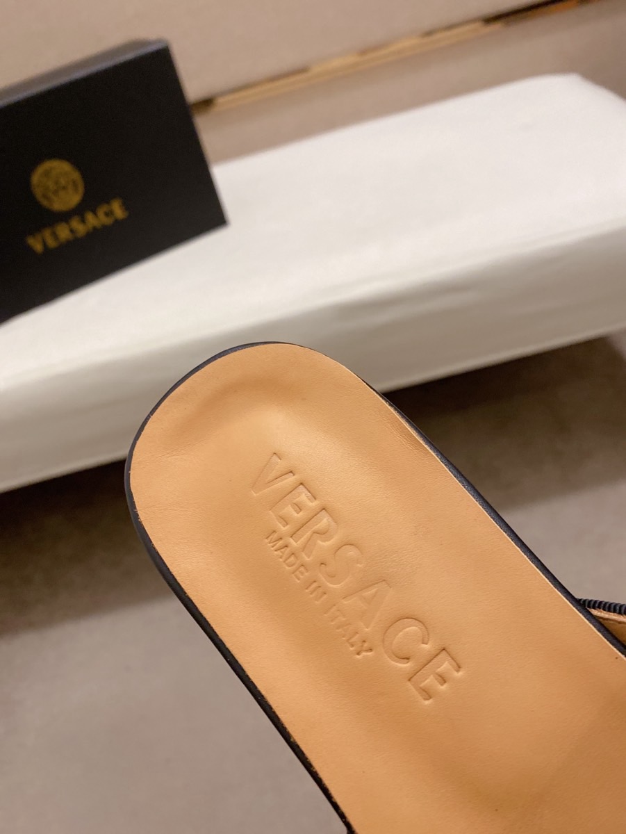 Versace Style Leather Men's Shoes style reference detail image 8 from source 781454
