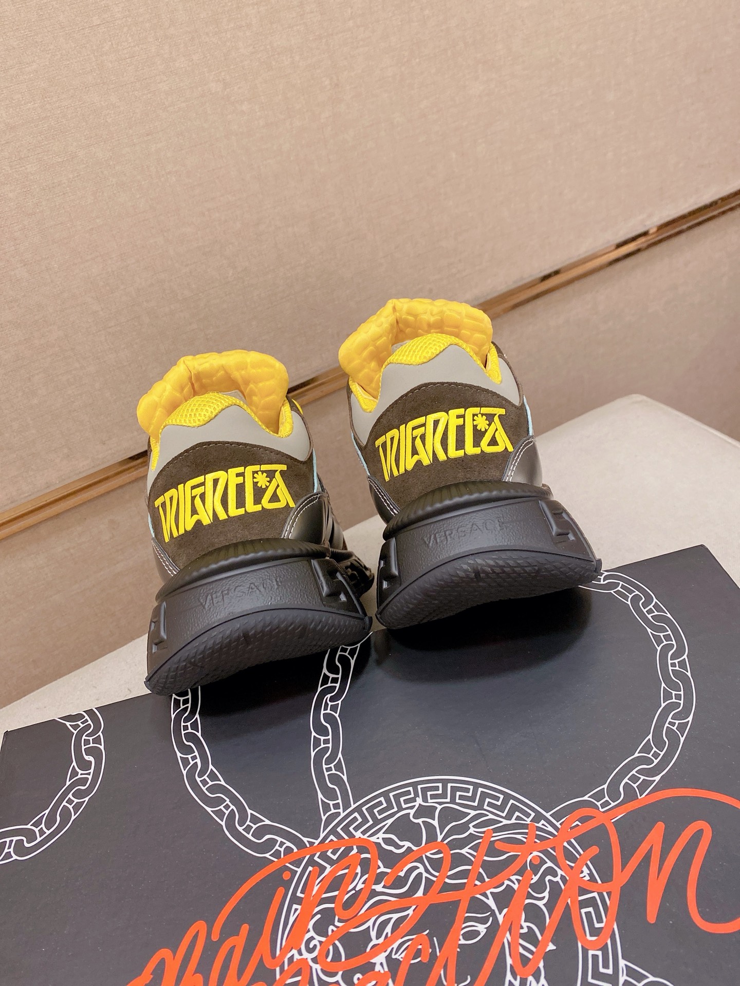 Versace Style Leather Men's Shoes style reference detail image 8 from source 781466