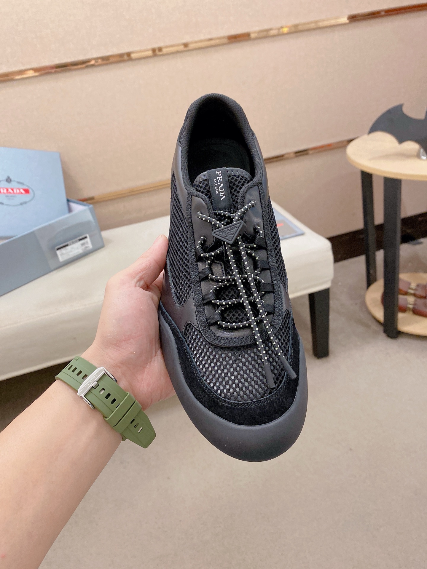 Prada Style Leather Men's Shoes Lookbook Reference image 2