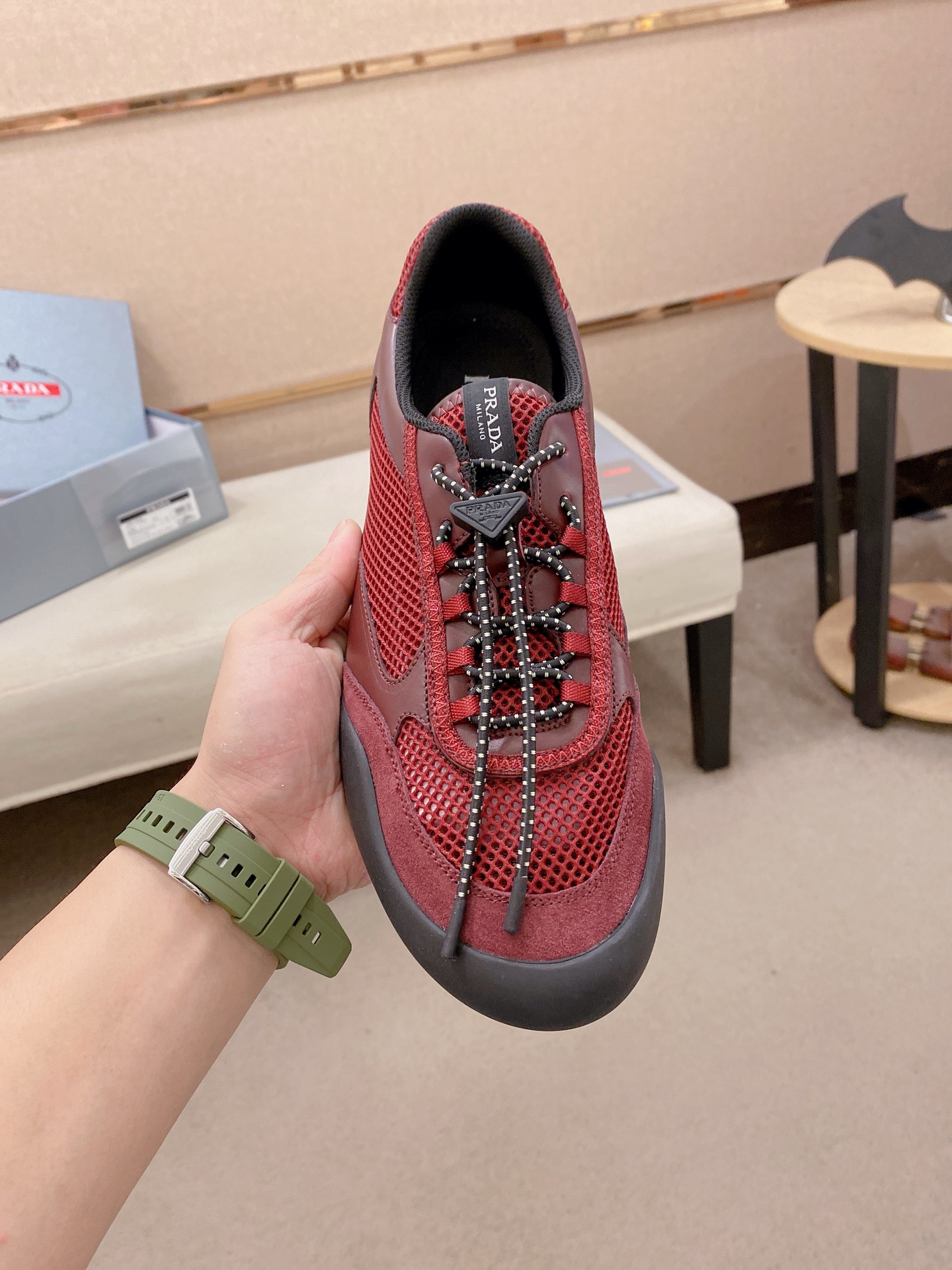 Prada Style Leather Men's Shoes Lookbook Reference image 2