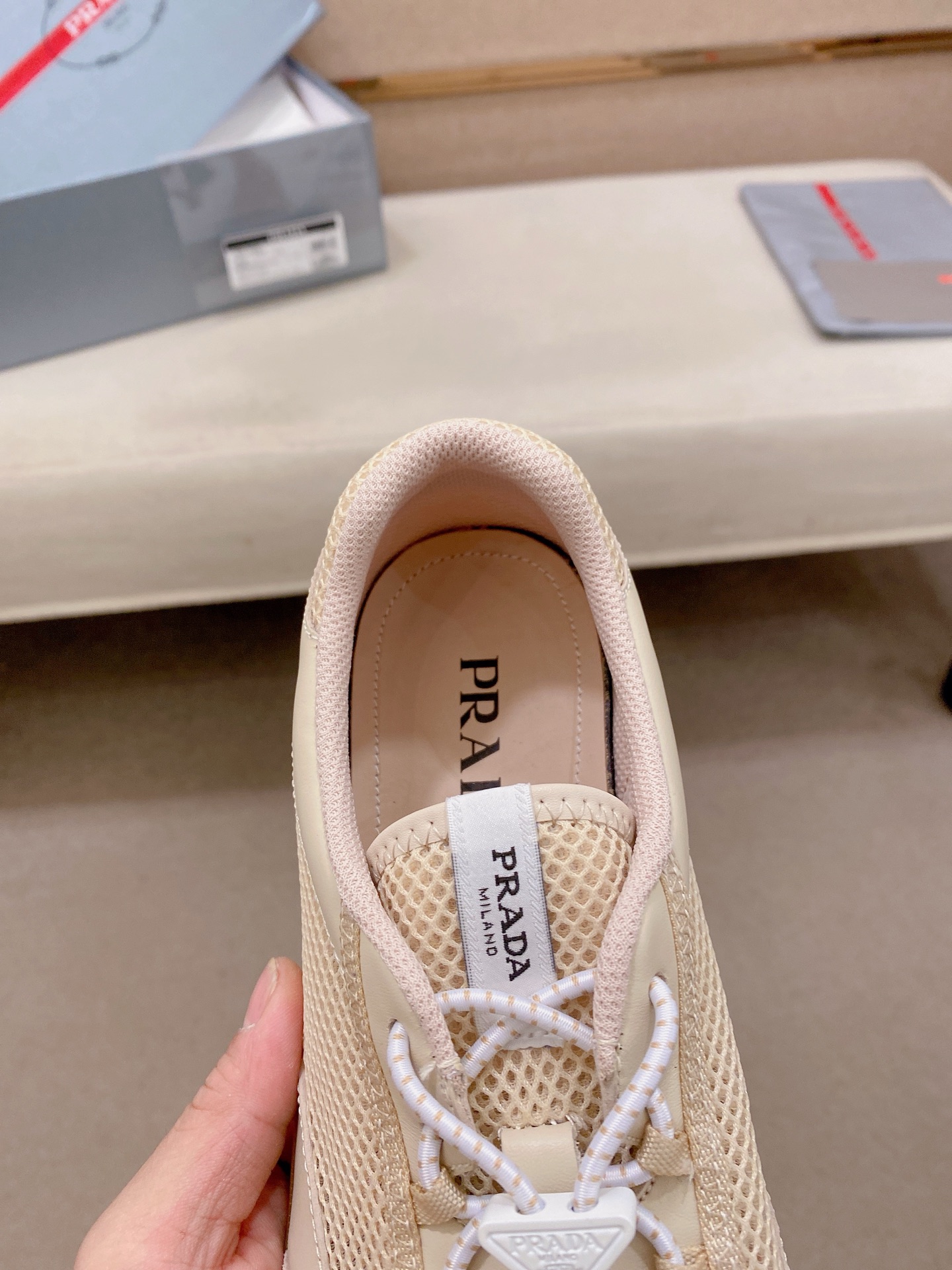 Prada Style Leather Men's Shoes style reference detail image 6 from source 781958