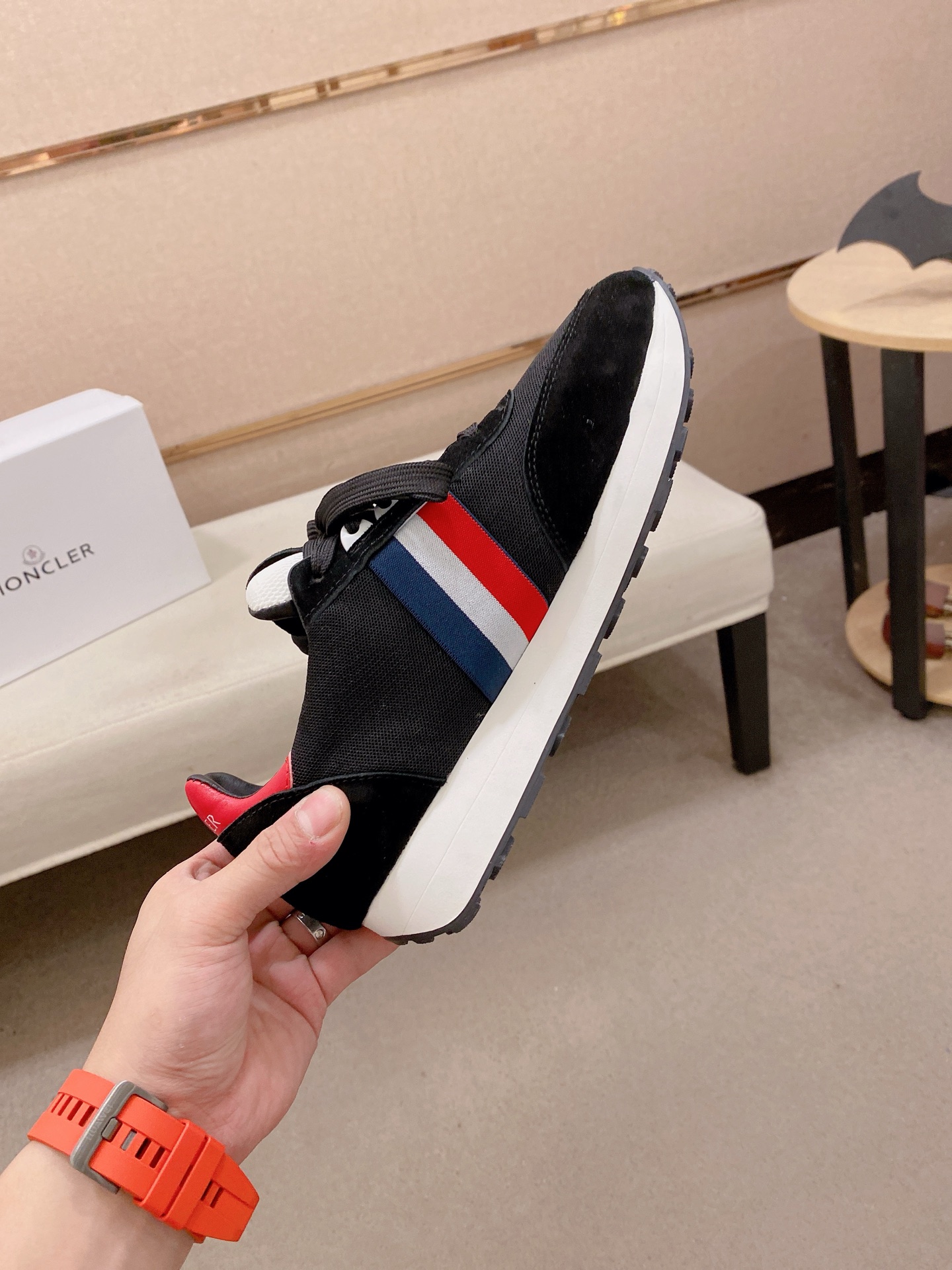 Moncler Style Leather Men's Shoes Men's Shoes Men's Shoes detail image 5 from source 783270