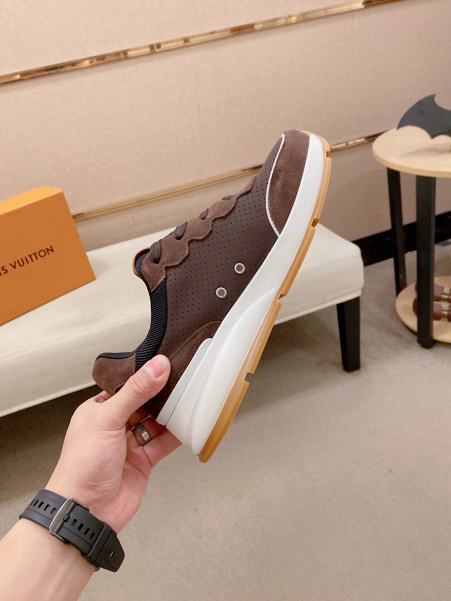 LV Style Leather Men's Shoes style reference detail image 5 from source 780817