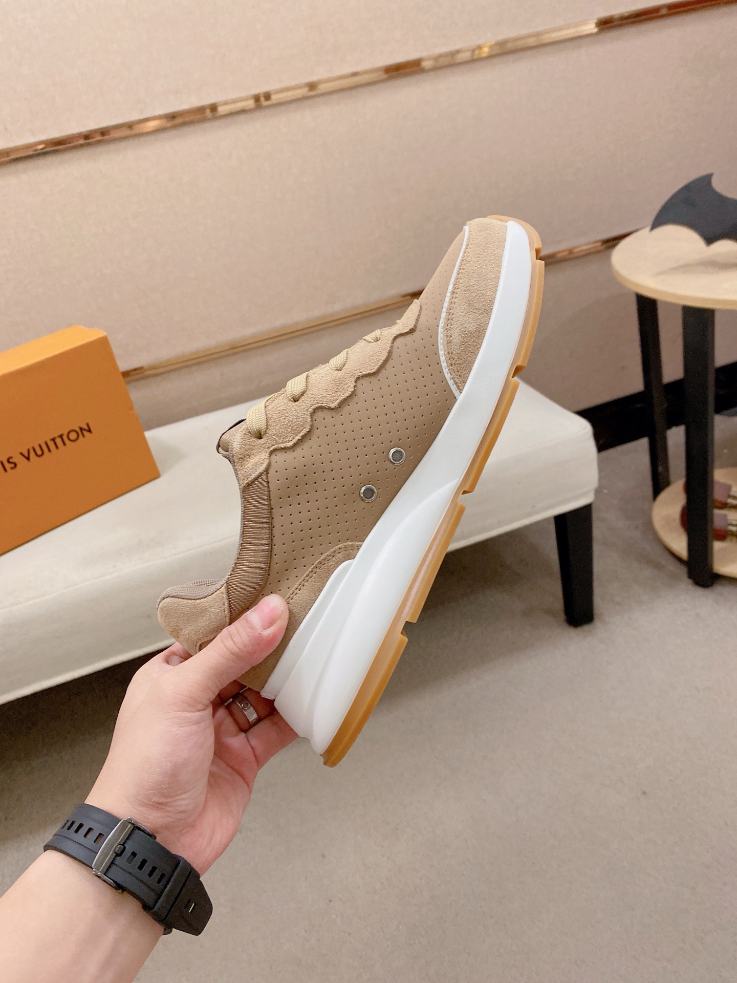 LV Style Leather Men's Shoes style reference detail image 5 from source 780819