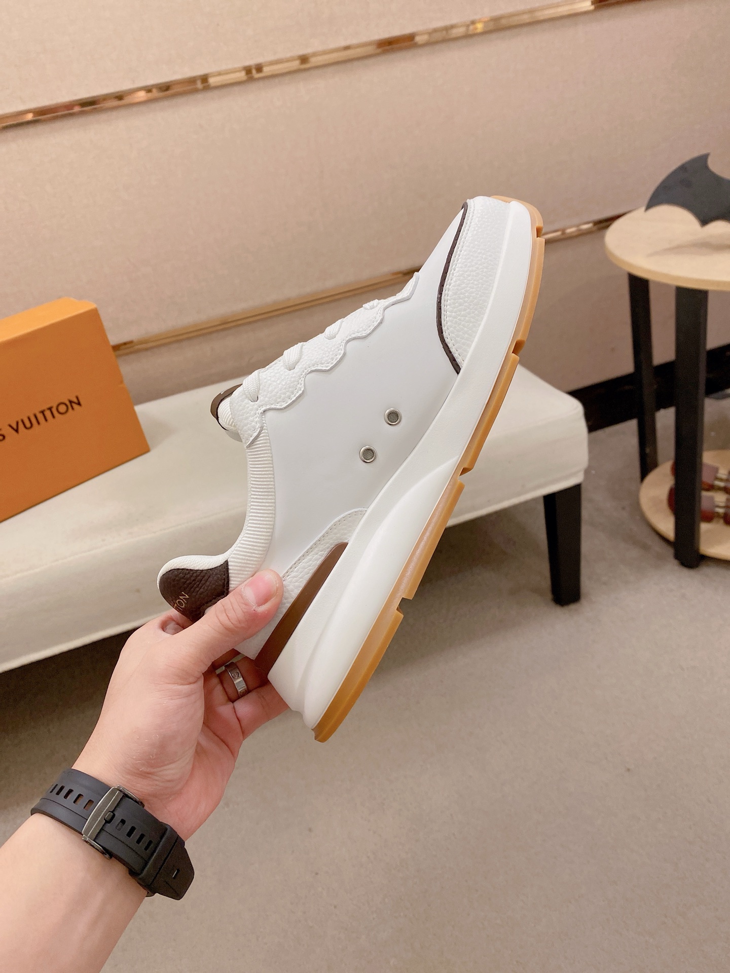 LV Style Leather Men's Shoes style reference detail image 5 from source 780821