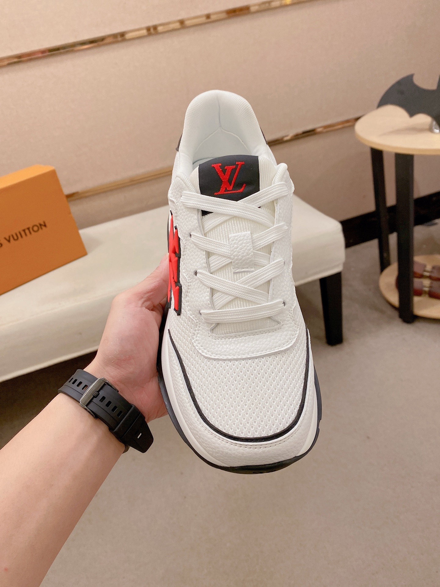 LV Style Leather Men's Shoes Lookbook Reference image 2