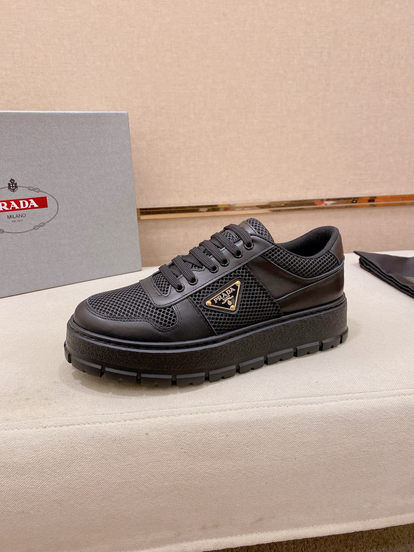 Prada Style Leather Women's Shoes Lookbook Reference image 1
