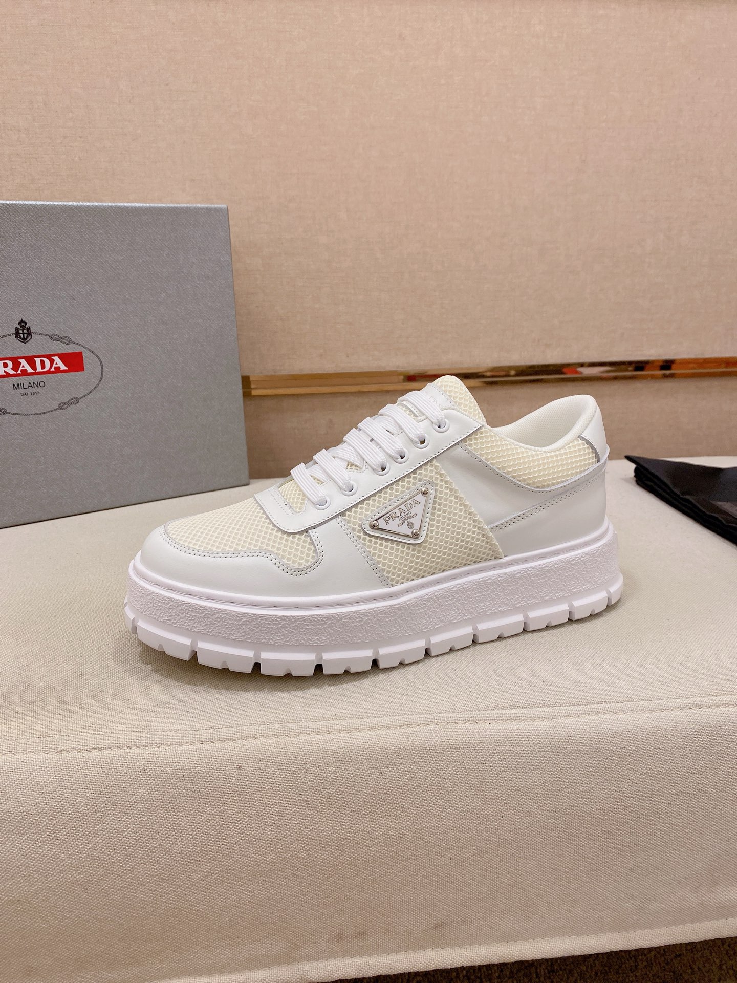 Prada Style Leather Women's Shoes Lookbook Reference image 1