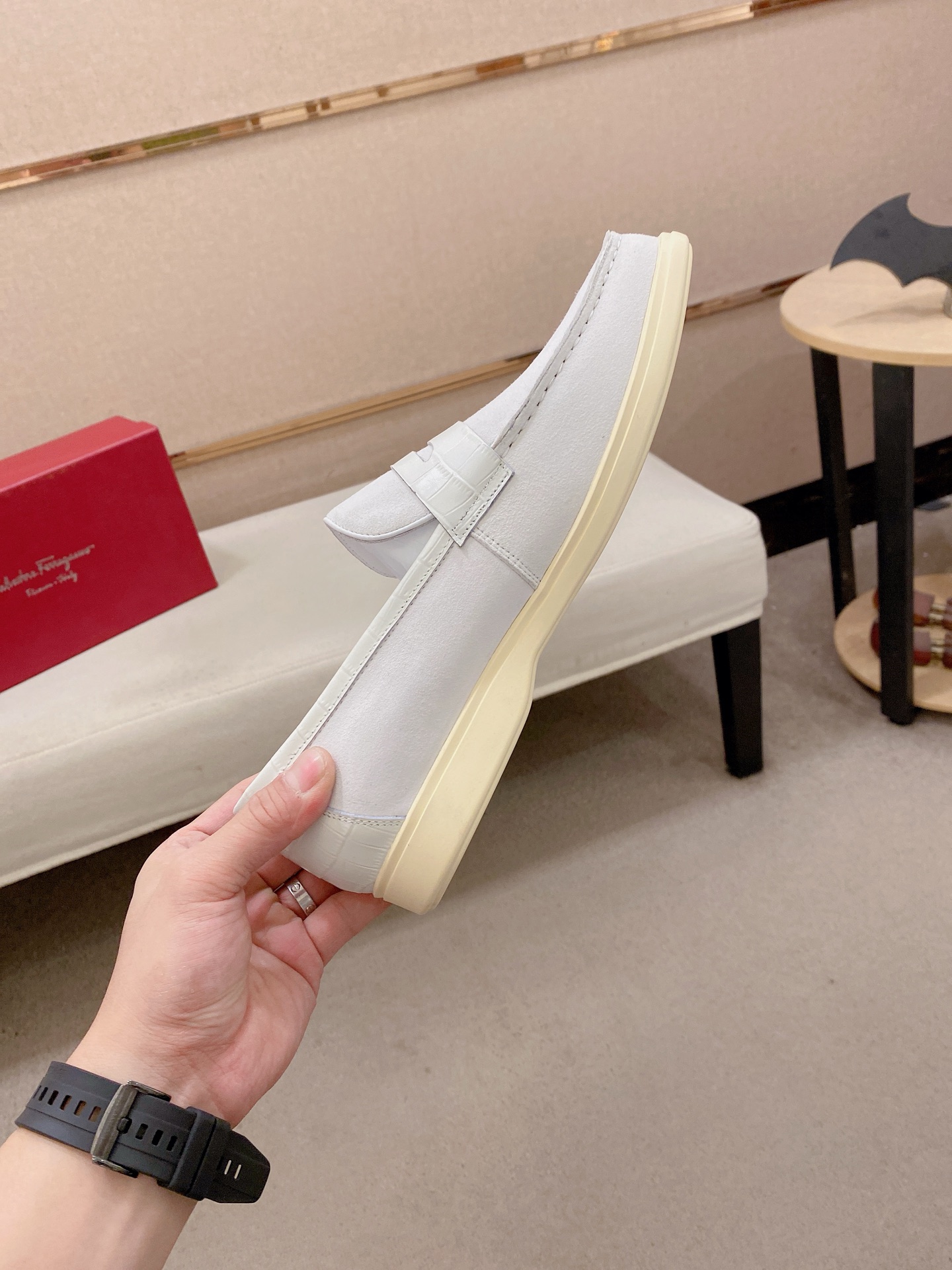 Ferragamo Style Leather Men's Shoes Men's Shoes Men's Shoes detail image 5 from source 783465