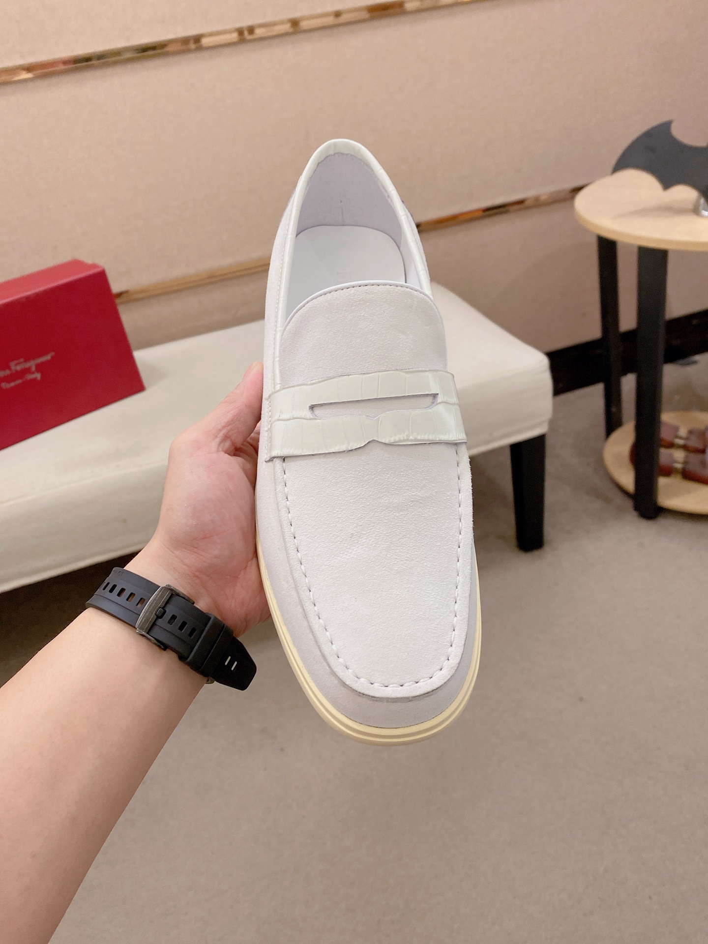 Ferragamo Style Leather Men's Shoes Lookbook Reference image 2
