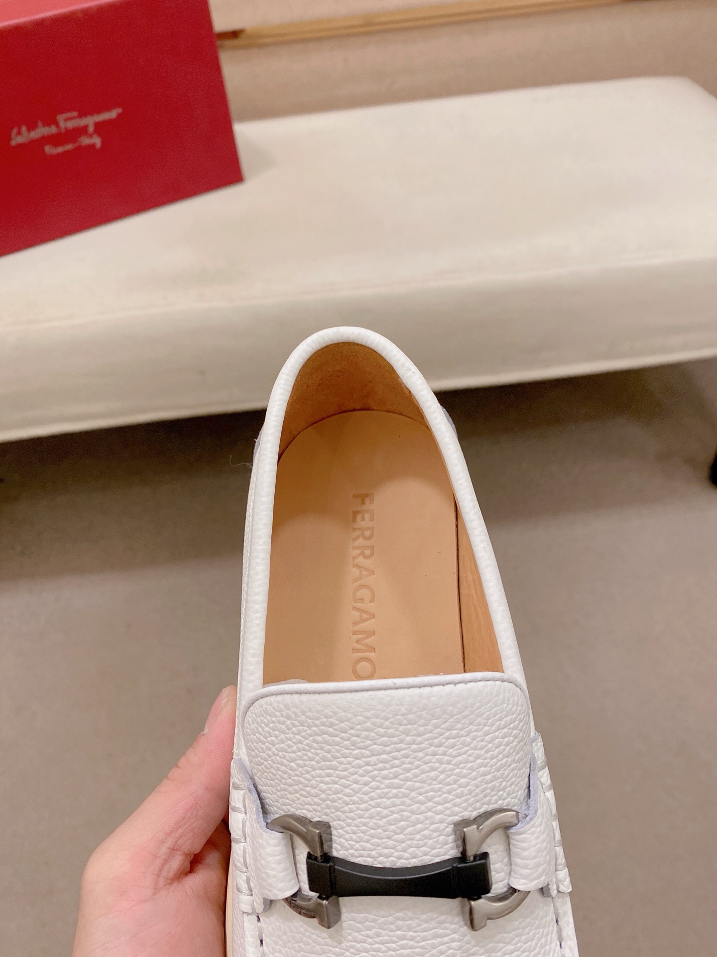 Ferragamo Style Leather Men's Shoes Men's Shoes Men's Shoes detail image 6 from source 783469