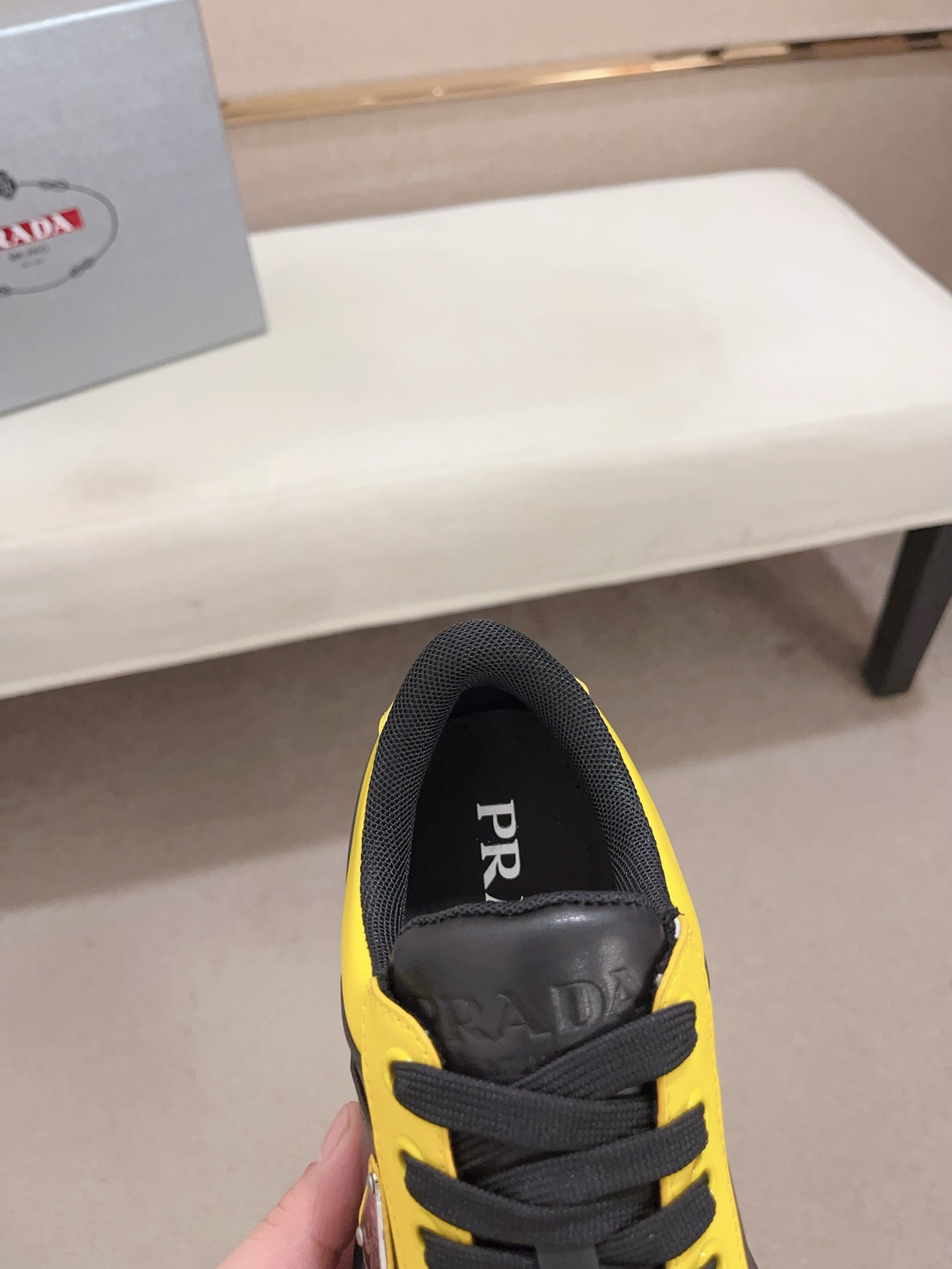 Prada Style Leather Men's Shoes style reference detail image 6 from source 782060