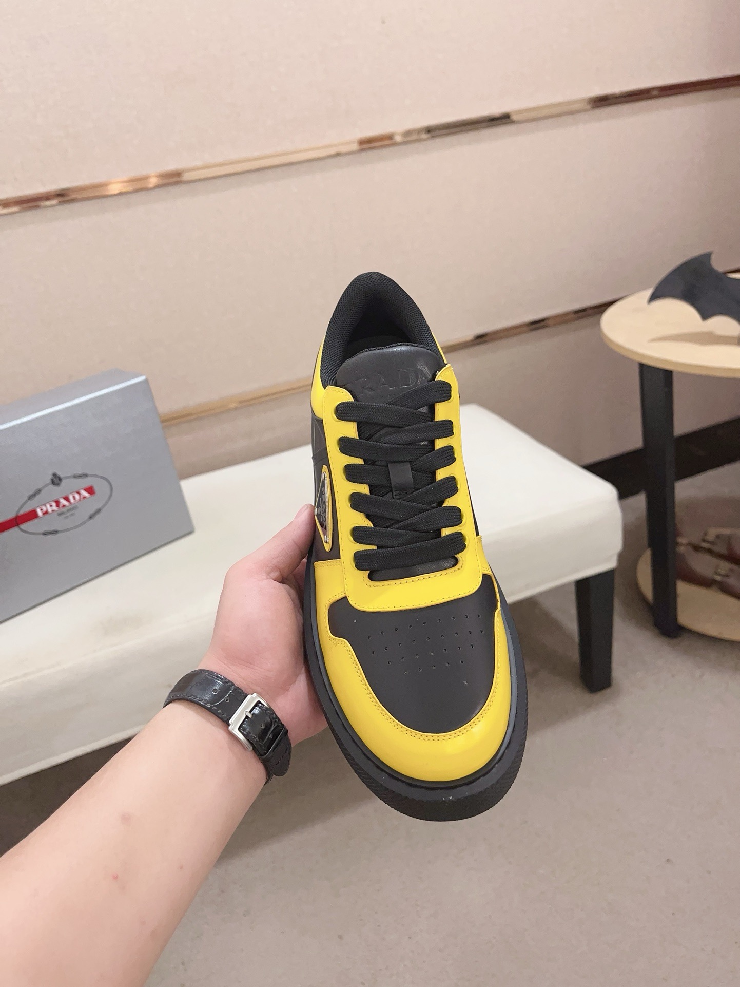 Prada Style Leather Men's Shoes Lookbook Reference image 2
