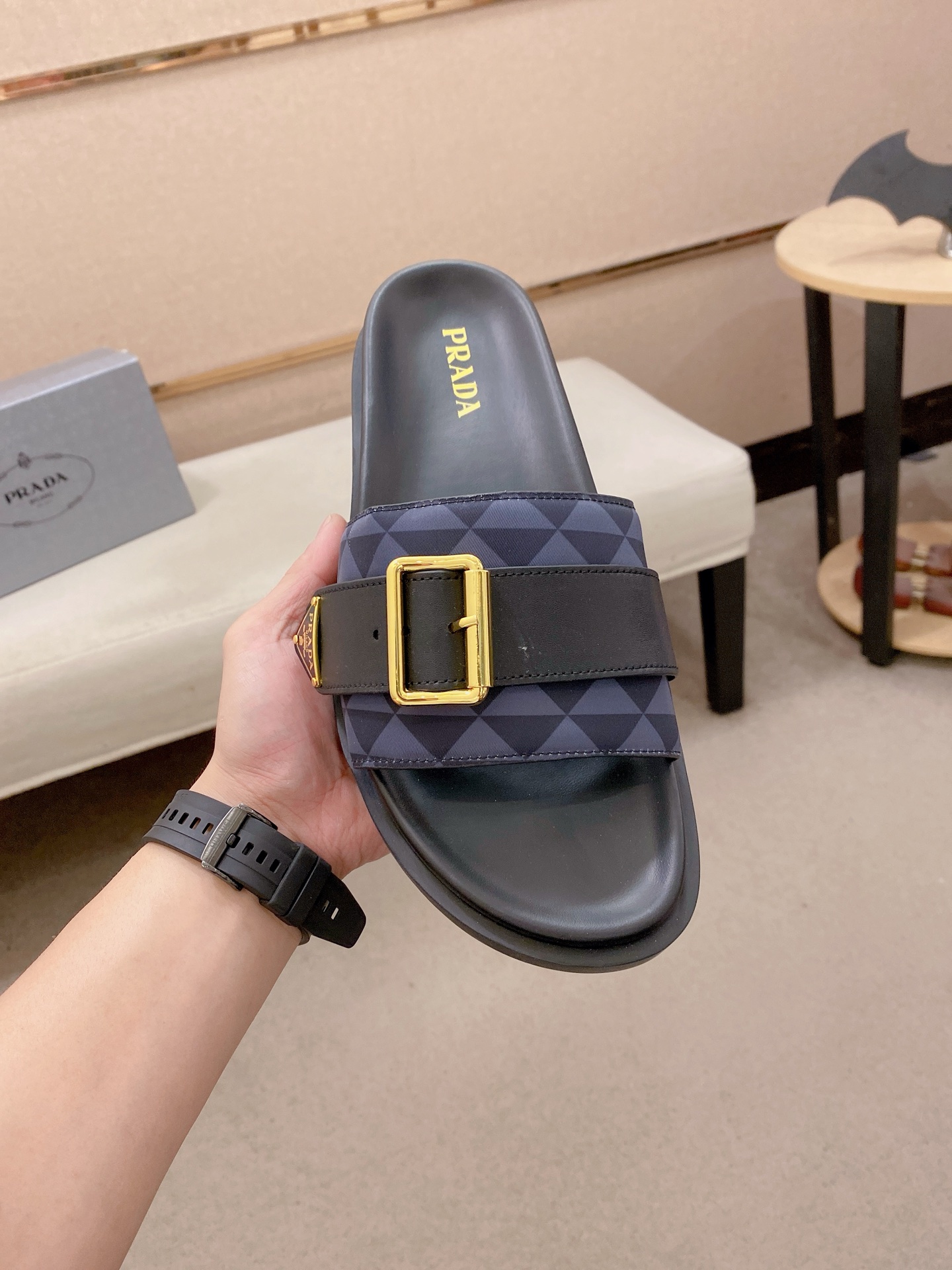 Prada Style Leather Men's Shoes Lookbook Reference image 2