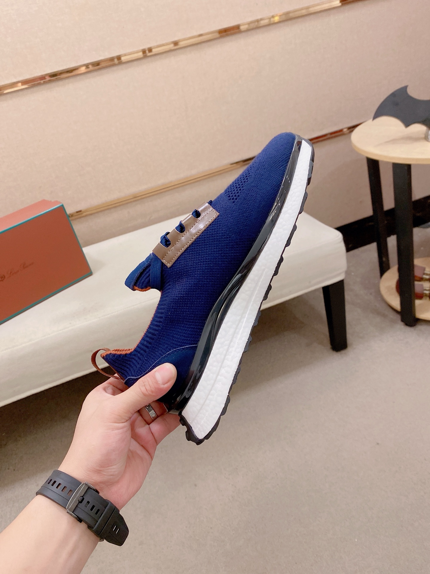 Loro Piana Style Leather Men's Shoes Men's Shoes Men's Shoes detail image 5 from source 783056