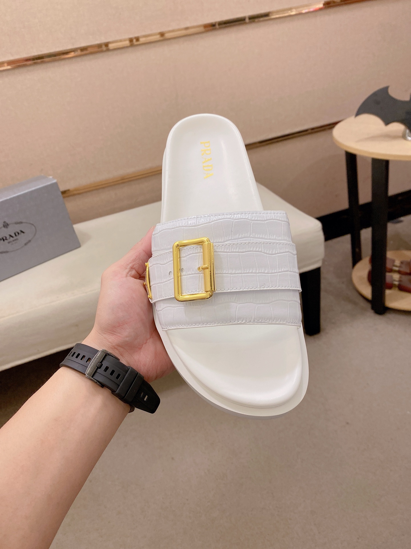 Prada Style Leather Men's Shoes Lookbook Reference image 2