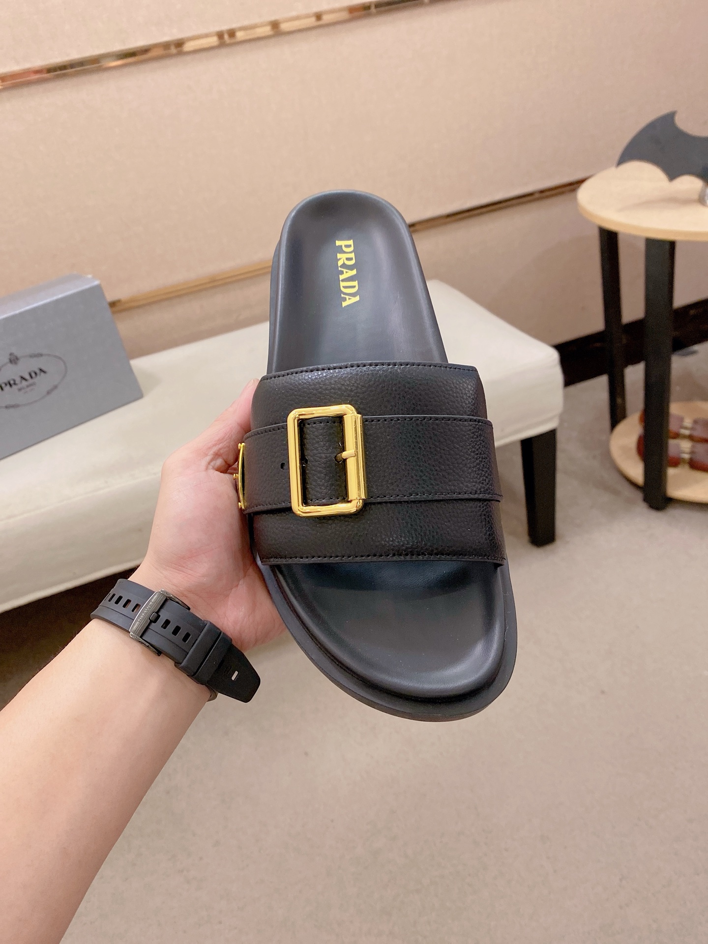 Prada Style Leather Men's Shoes Lookbook Reference image 2