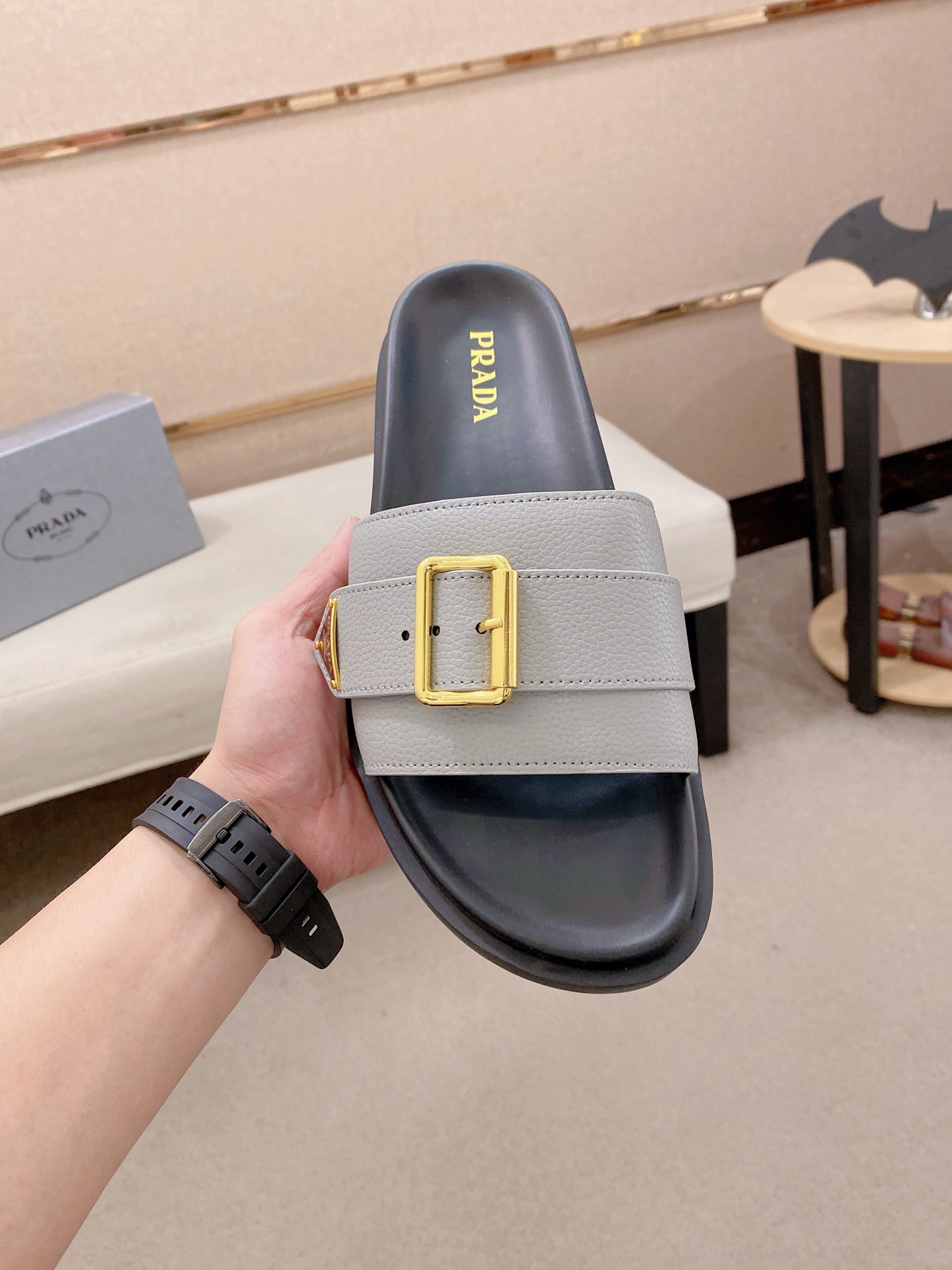 Prada Style Leather Men's Shoes Lookbook Reference image 2