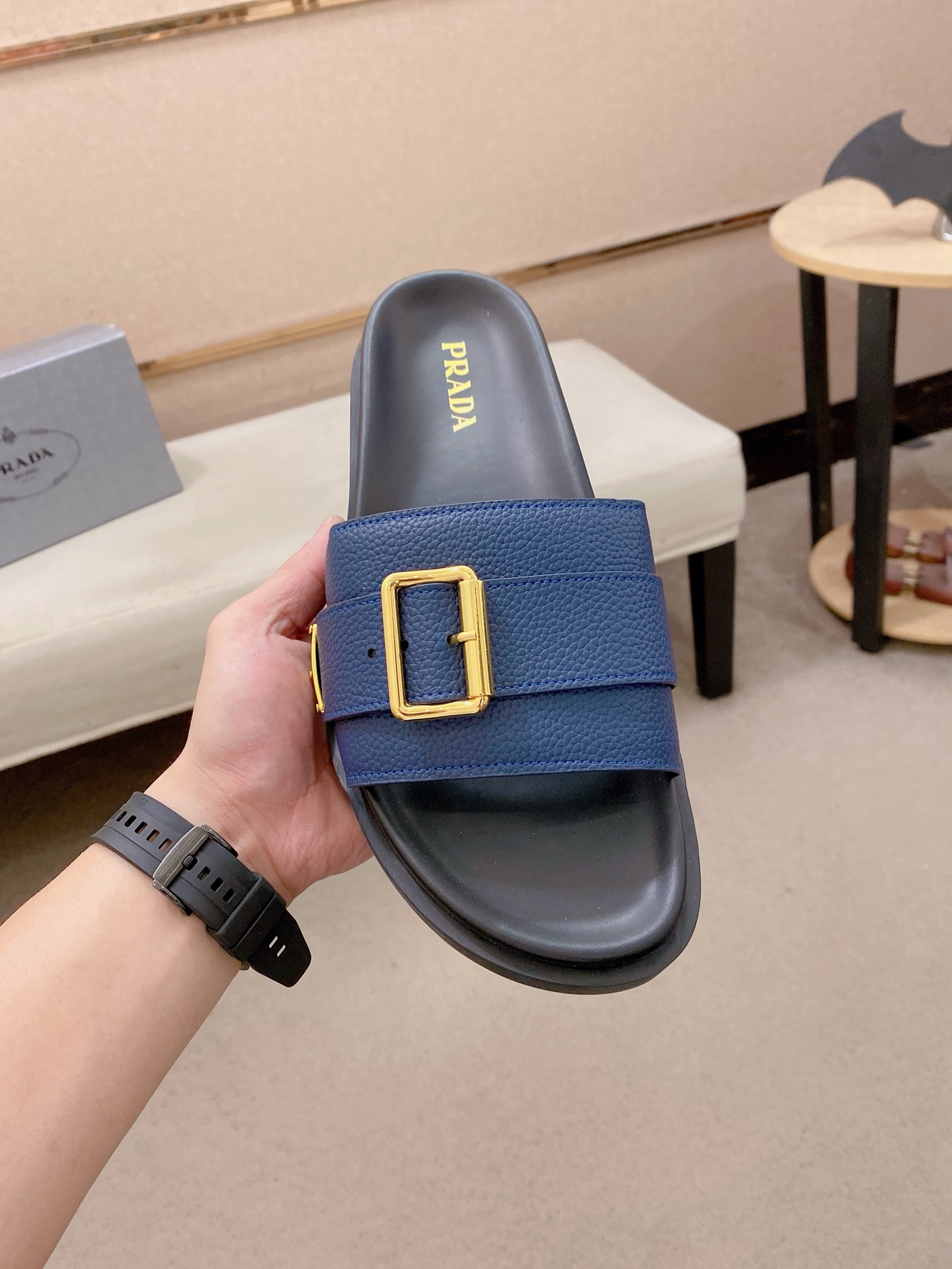 Prada Style Leather Men's Shoes Lookbook Reference image 2