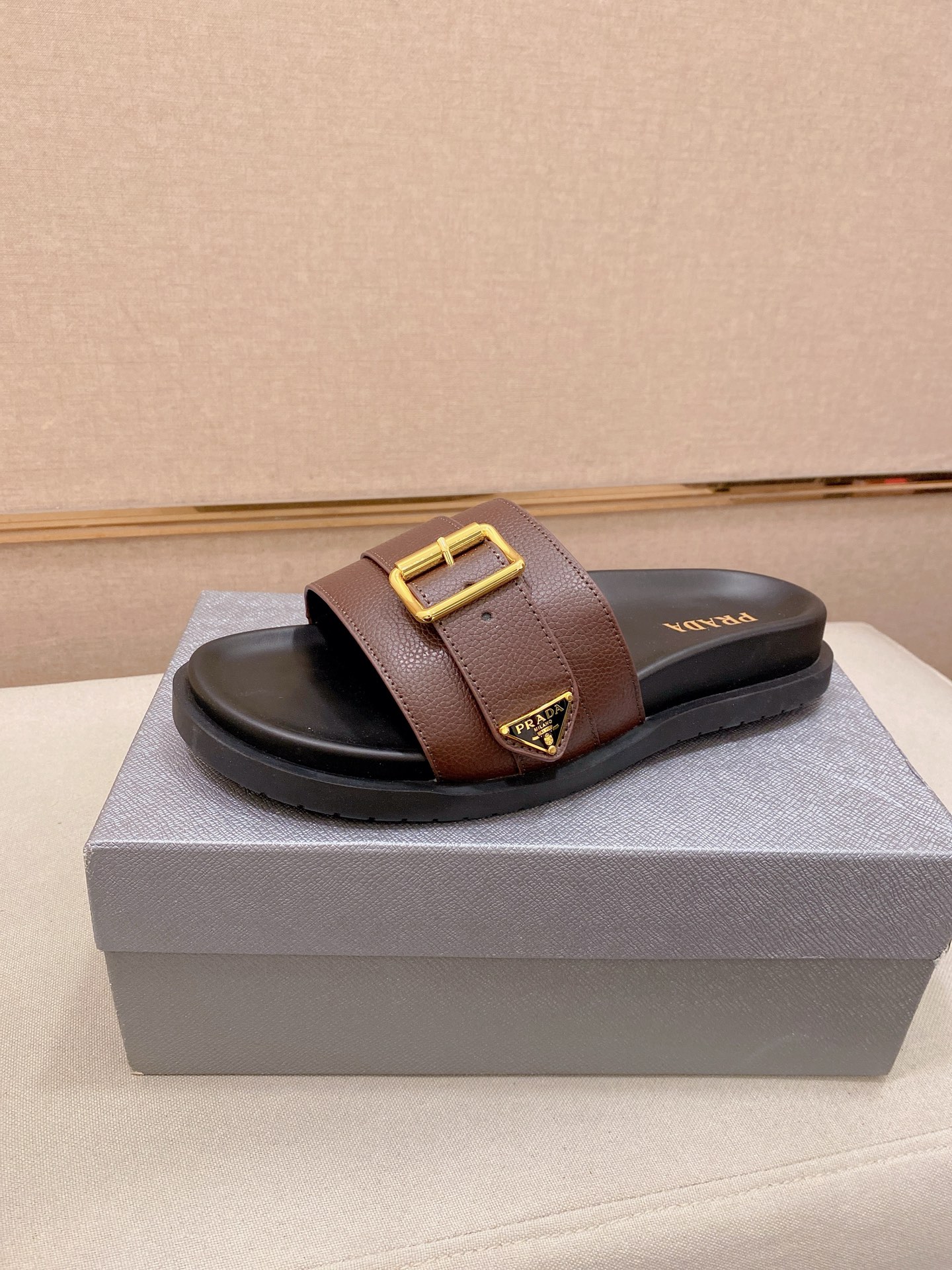 Prada Style Leather Men's Shoes Lookbook Reference image 1