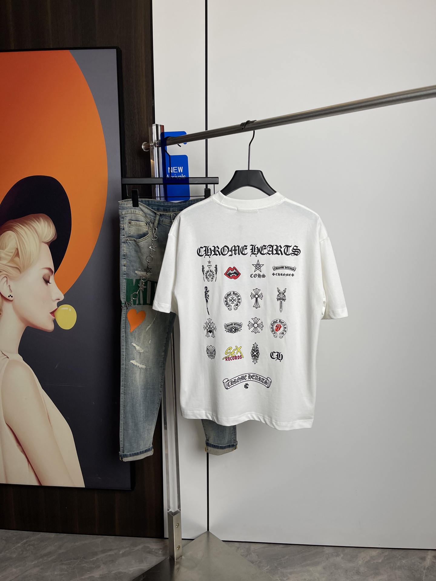 克罗心  短袖T恤服装,男,女 4